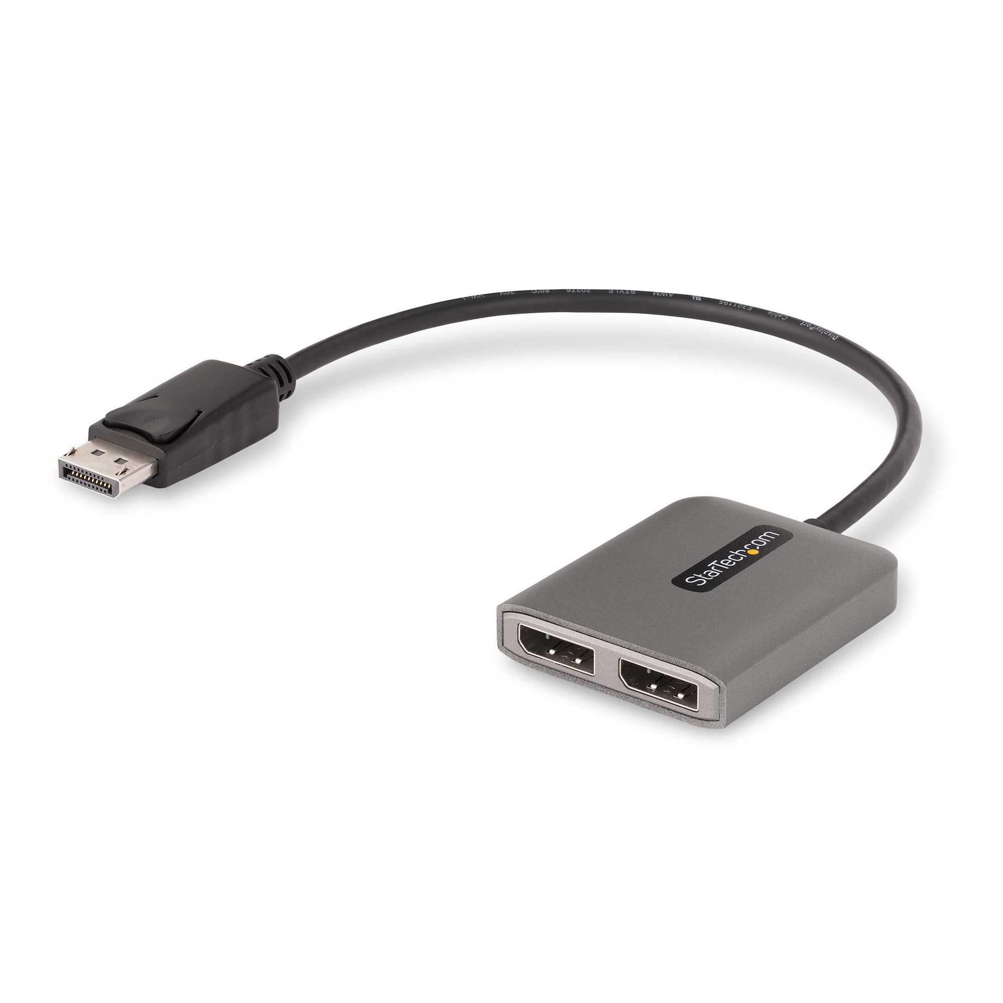 2-Port DisplayPort MST Hub, Dual 4K 60Hz - Displayportコンバータ