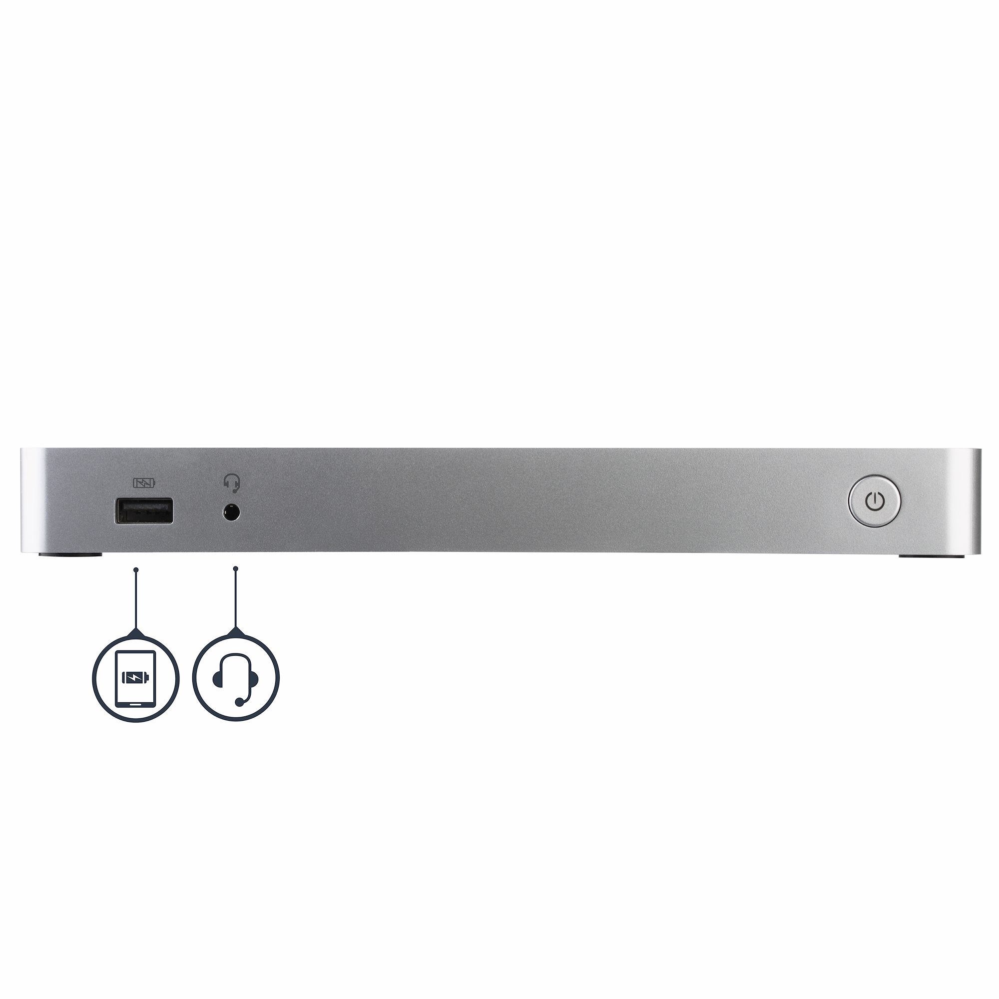 Station d'accueil USB Type-C double affichage pour ordinateur portable -  MST et Power Delivery - 4K