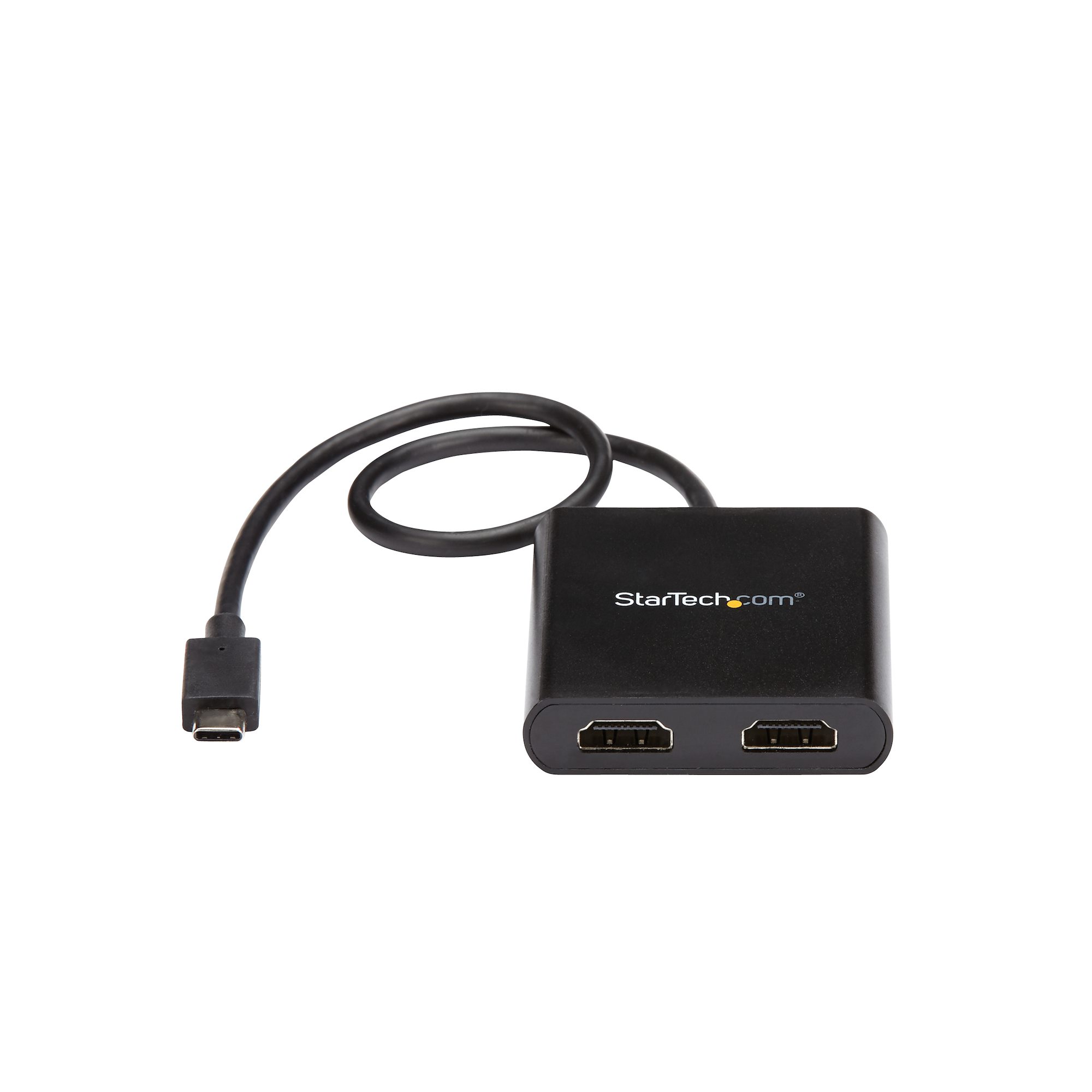 StarTech.com MST14CD122HD  StarTech.com Hub USB C vers HDMI Double - Dual  HDMI 4K 60Hz - Adaptateur USB Type-C vers Double HDMI - Convertisseur USB-C  HDMI pour Ordinateur Portable avec Câble de