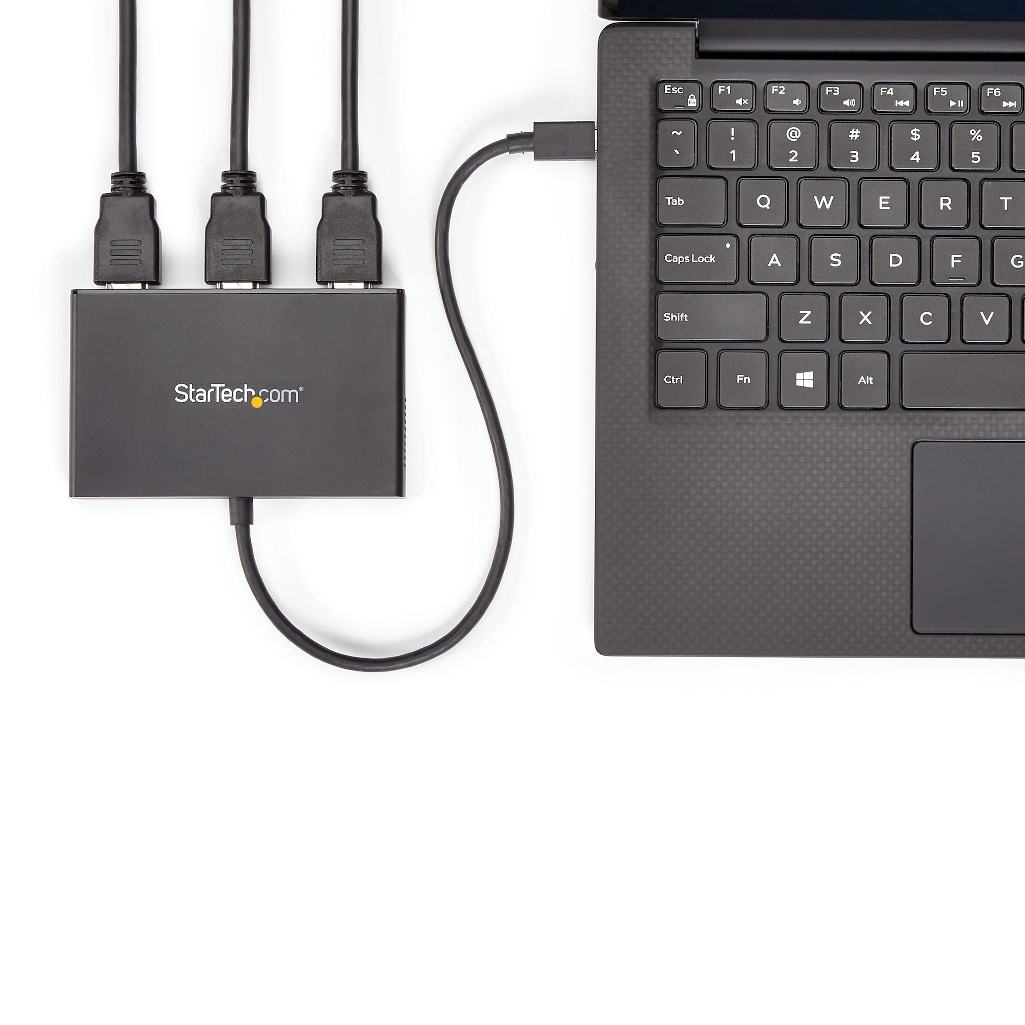 StarTech.com USB-C to Dual HDMI Adapter, USB Type-C Laptop Multi-Monitor  MST Hub / Display Splitter, 2x 4K 30Hz, Windows