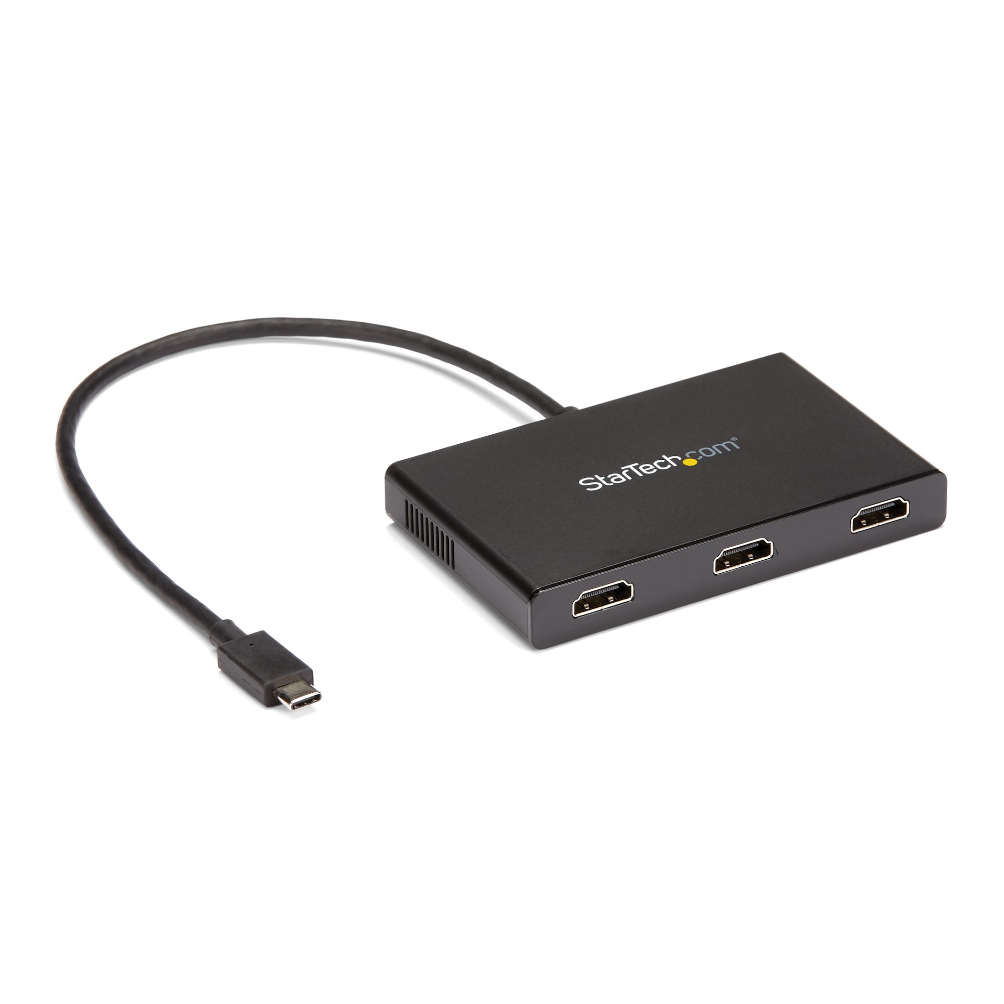 マルチモニターアダプタ StarTech.com USB-C-3ポートMSTハブ-