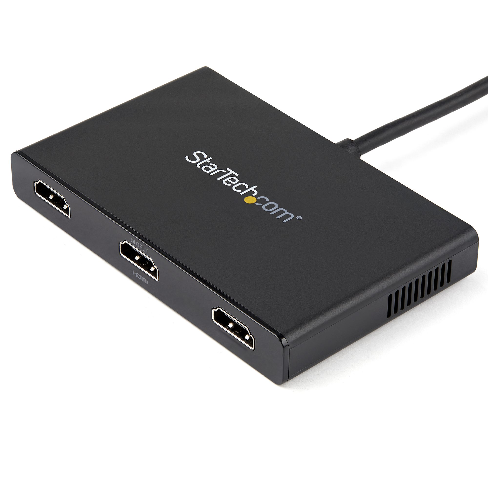 StarTech.com Adaptateur Multi-Moniteur 3 Ports - Hub MST DP 1.2 vers 3x  HDMI - Triple Moniteurs HDMI 1080p - Mode d'Affichage Étendu ou Cloné 