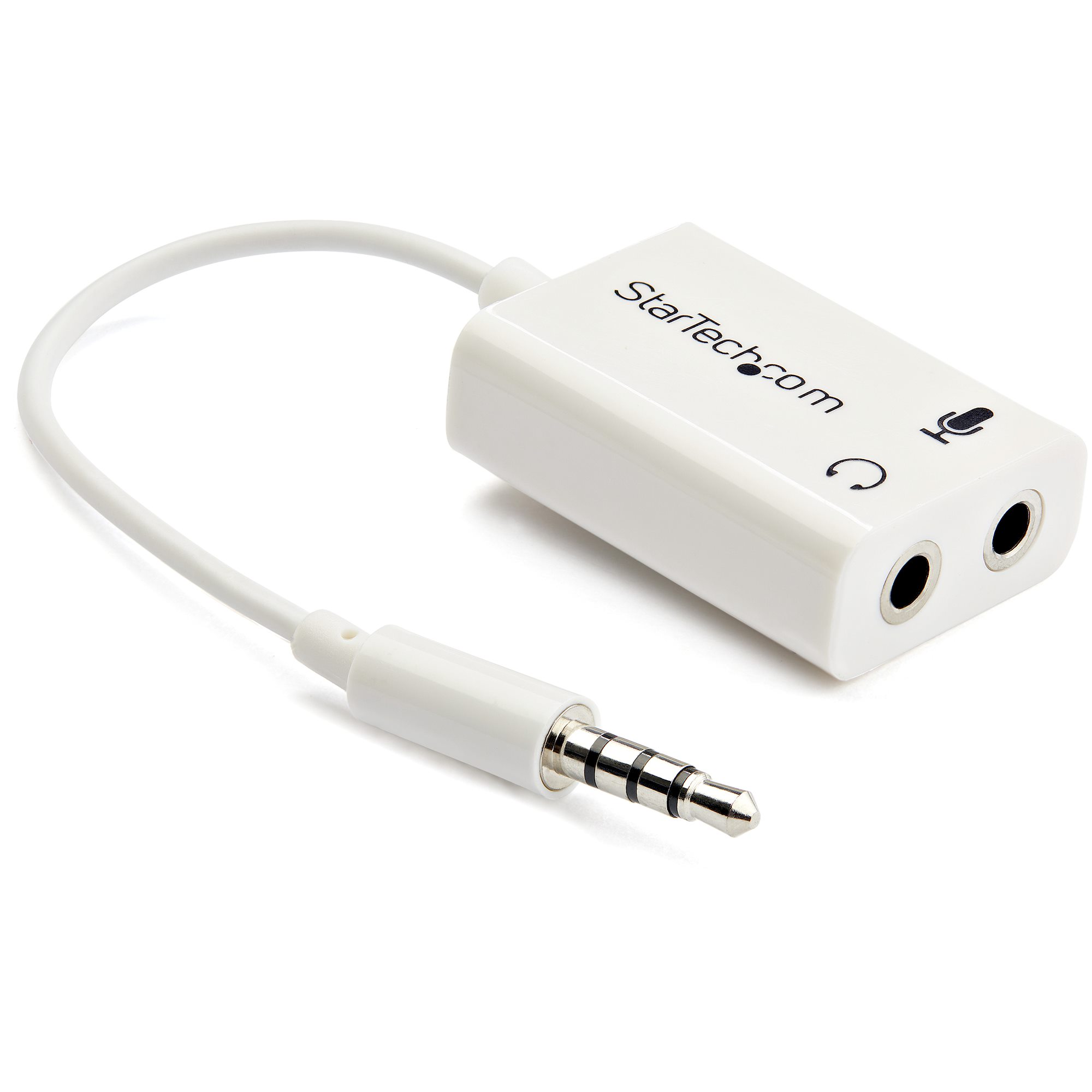 Tomar medicina traidor ira Adaptador Mini Jack 4pin a 2x H 3 pin - Cables y Adaptadores de Audio |  StarTech.com España