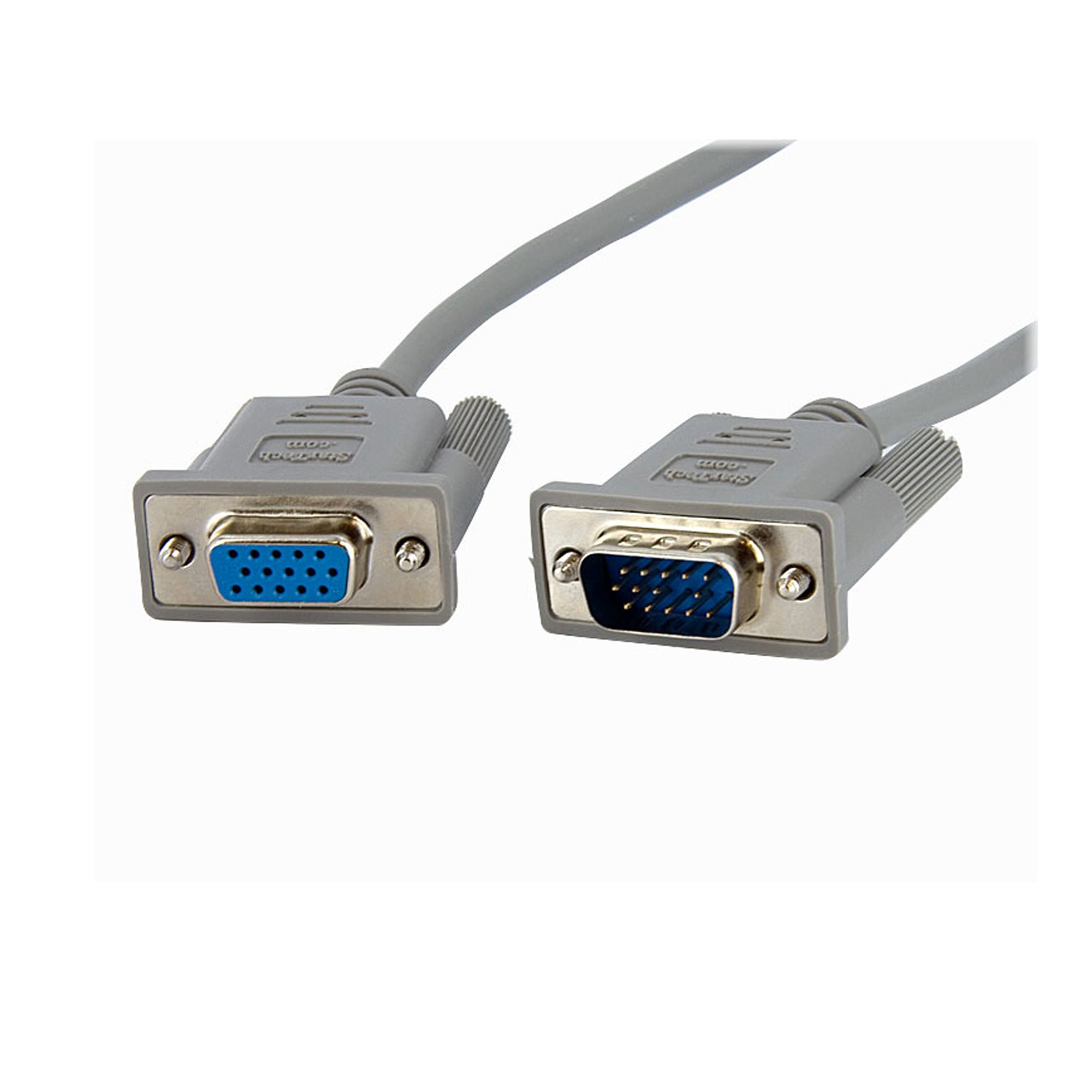 thumbnail image 2 of 1.5 Meter VGA Extension Cable, Male To Male, 15-Pin SVGA For PC Monitor Or LCD, Blue 2 of 6