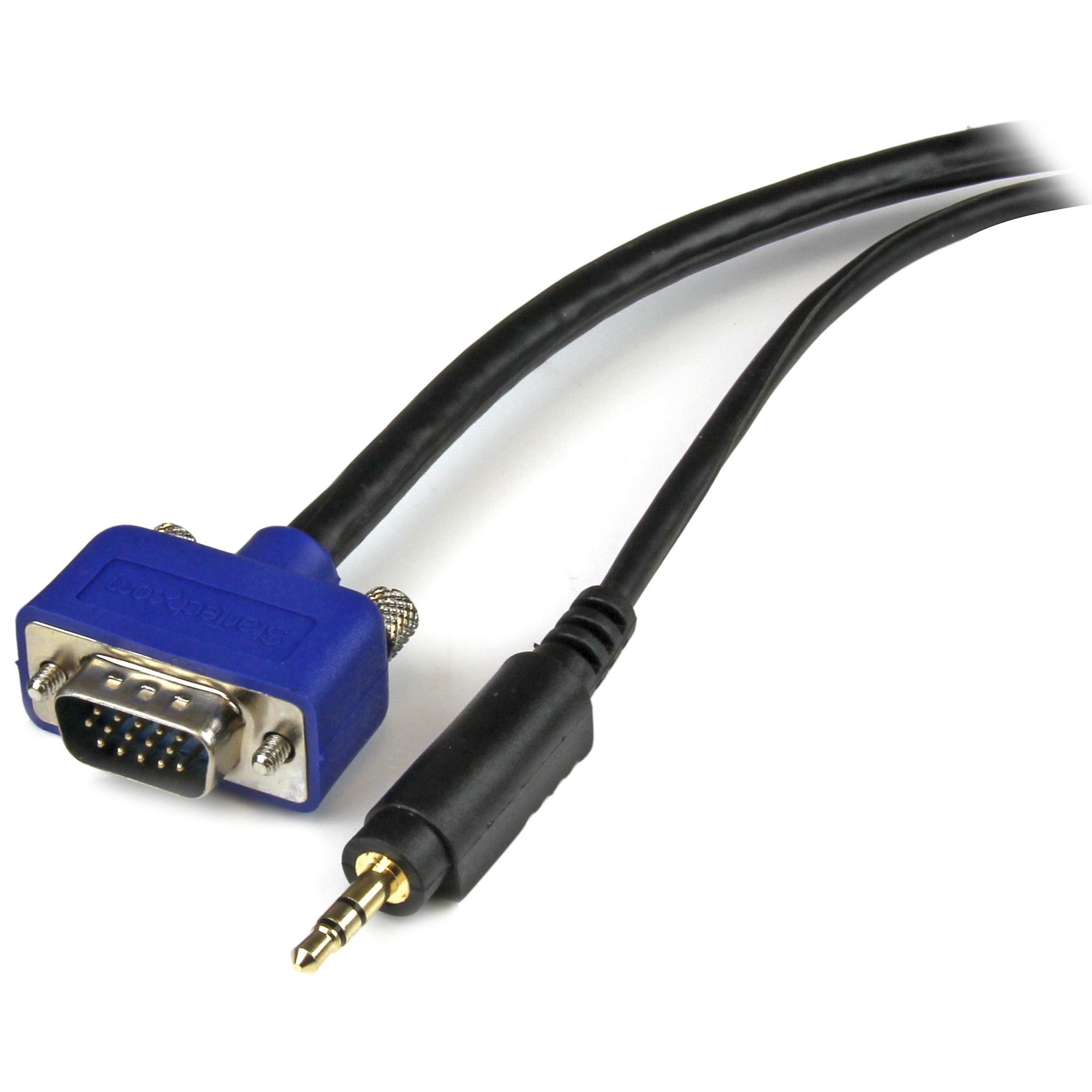 opslag knal renderen 6 ft High Res Monitor VGA Cable w/ Audio - VGA Cables | StarTech.com