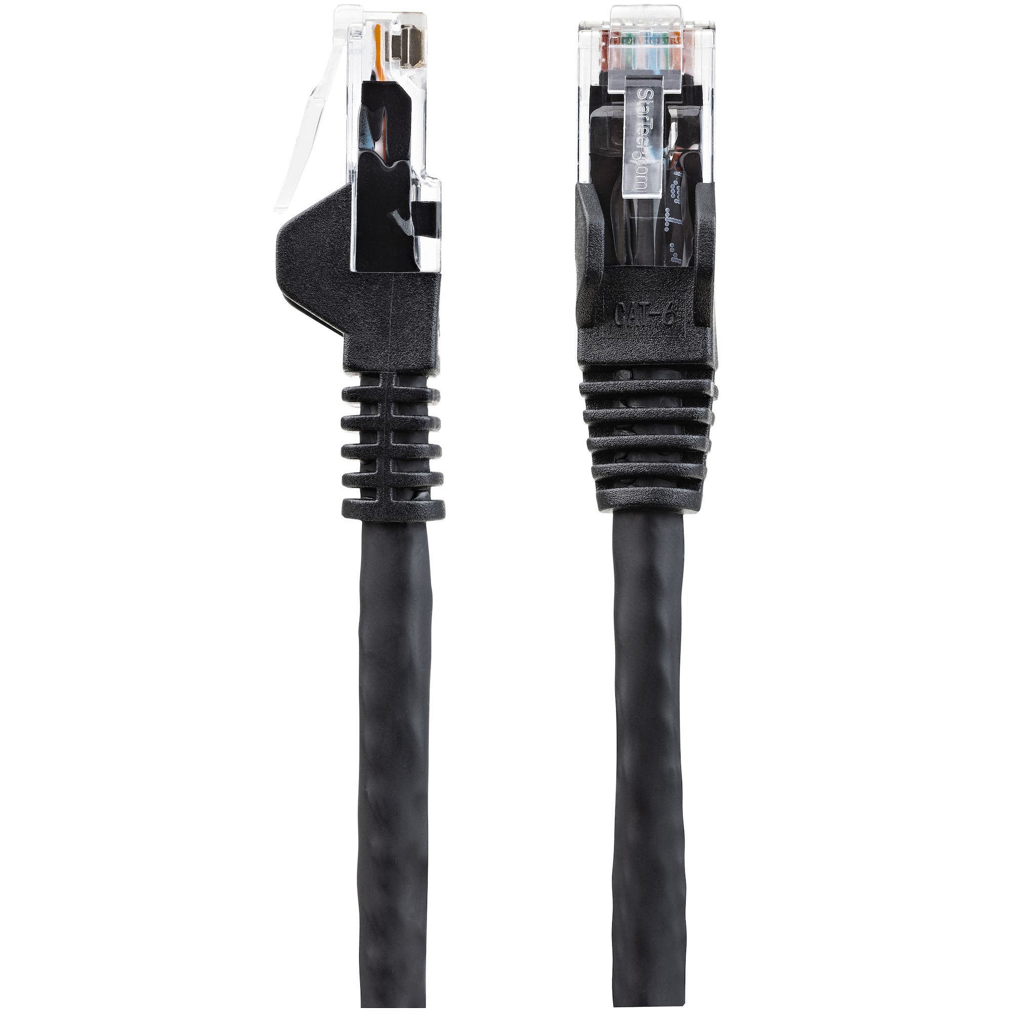 7ft CAT6 Ethernet Cable Black 100W PoE (N6PATCH7BK) - Cat 6 Cables
