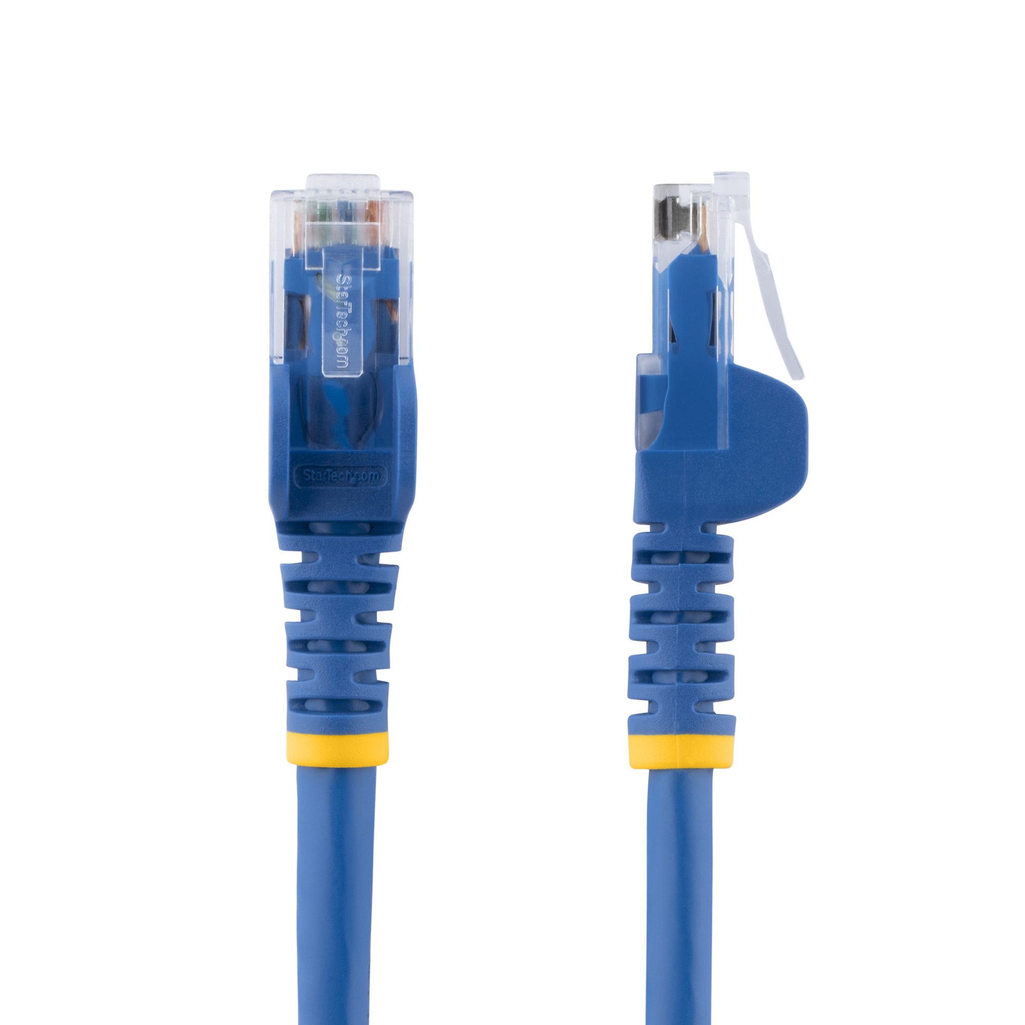 15 ft. CAT6 Ethernet cable - 10 Pack - ETL Verified - Blue CAT6 Patch Cord  - Snagless RJ45 Connectors - 24 AWG Copper Wire – UTP Ethernet Cable