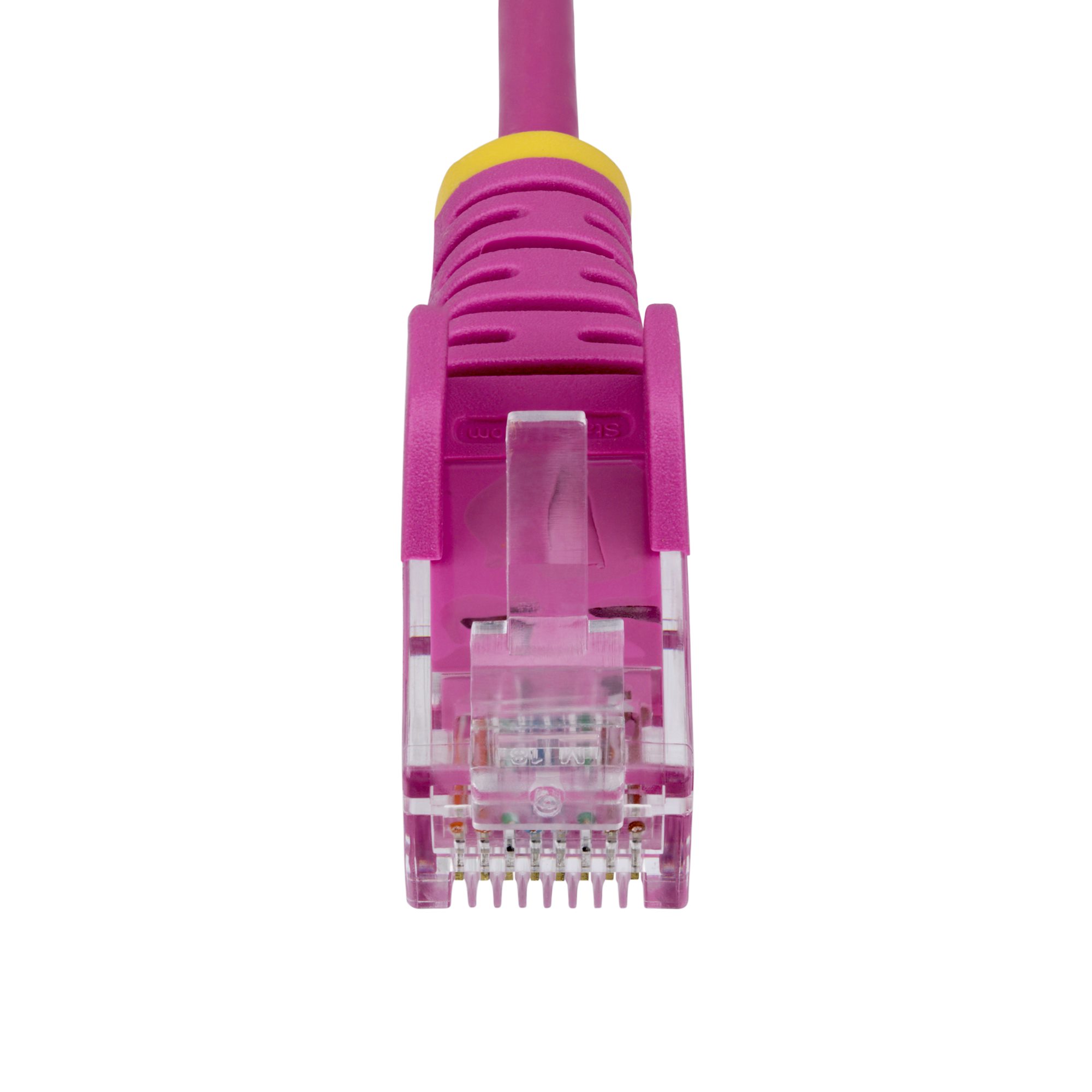 Cat6 LANケーブル CAT6 LANケーブル／スリム／15m／ピンク／1Gb／100W PoE