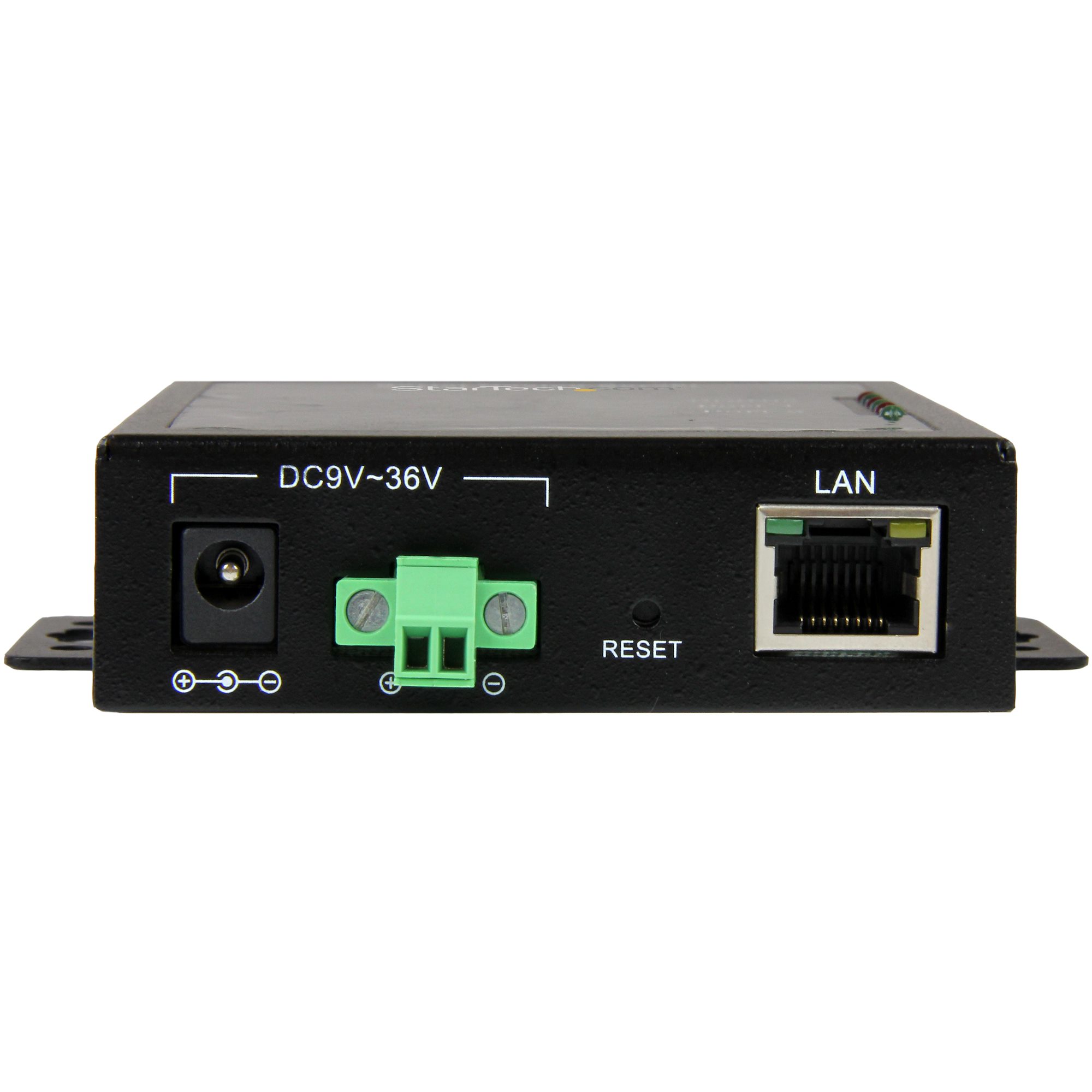 Serial Device Server NETRS232 Serial Over IP Device Server StarTech.com 1 Port RS-232 Serial to IP Ethernet Device Server DIN Rail Mountable 