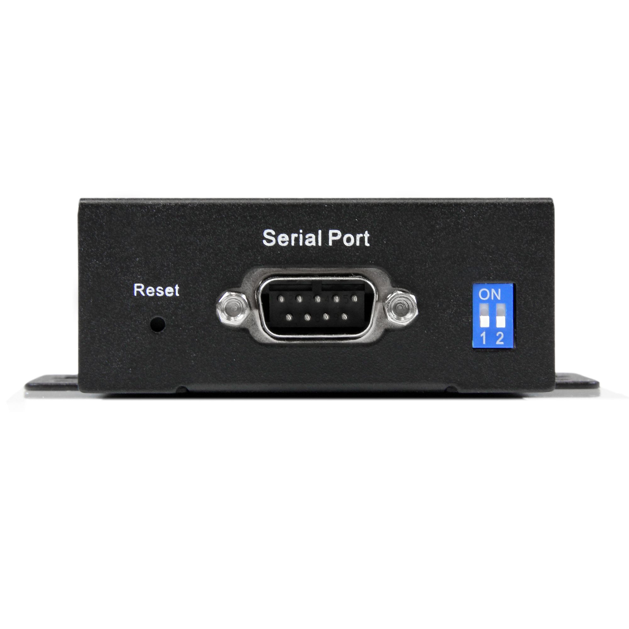 Connect to, configure and remotely manage an RS232 or RS422/485