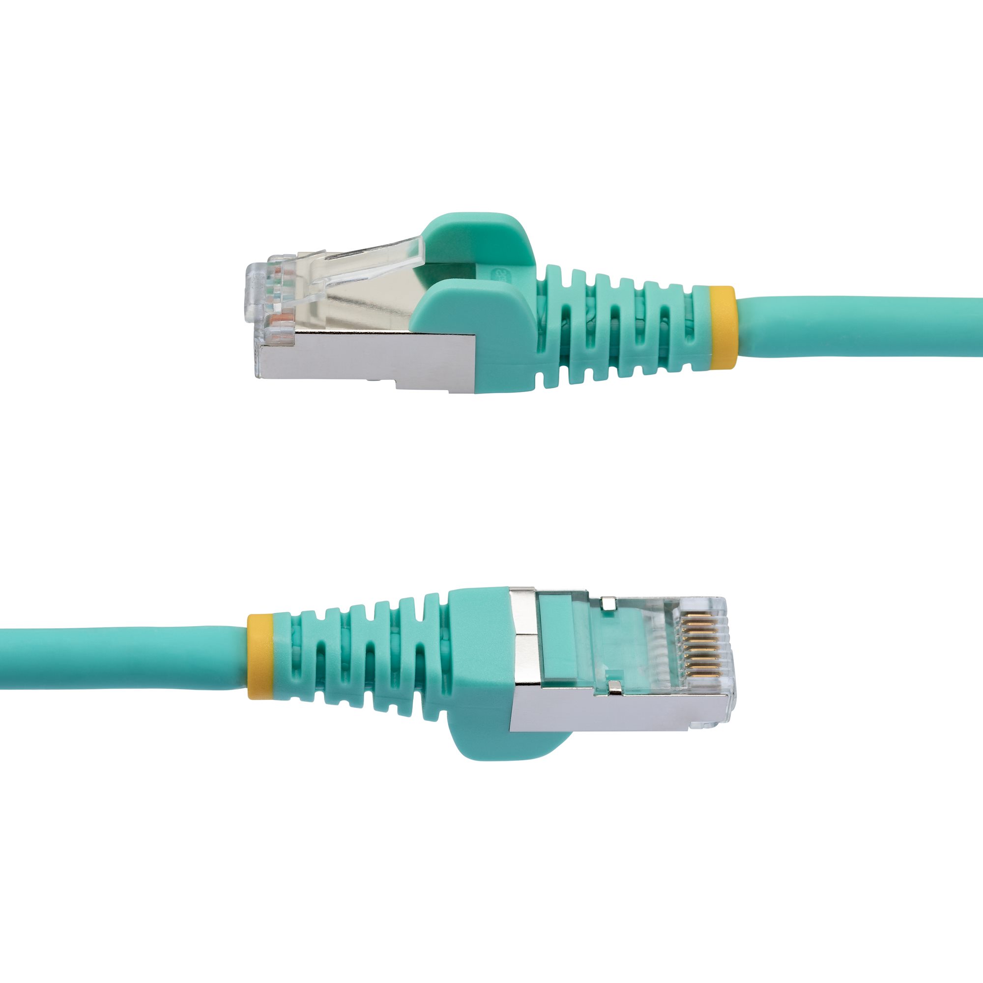 StarTech.com Câble Ethernet CAT6a 5m - Low Smoke Zero Halogen (LSZH) - 10  Gigabit 500MHz 100W PoE RJ45 S/FTP Cordon de Raccordem