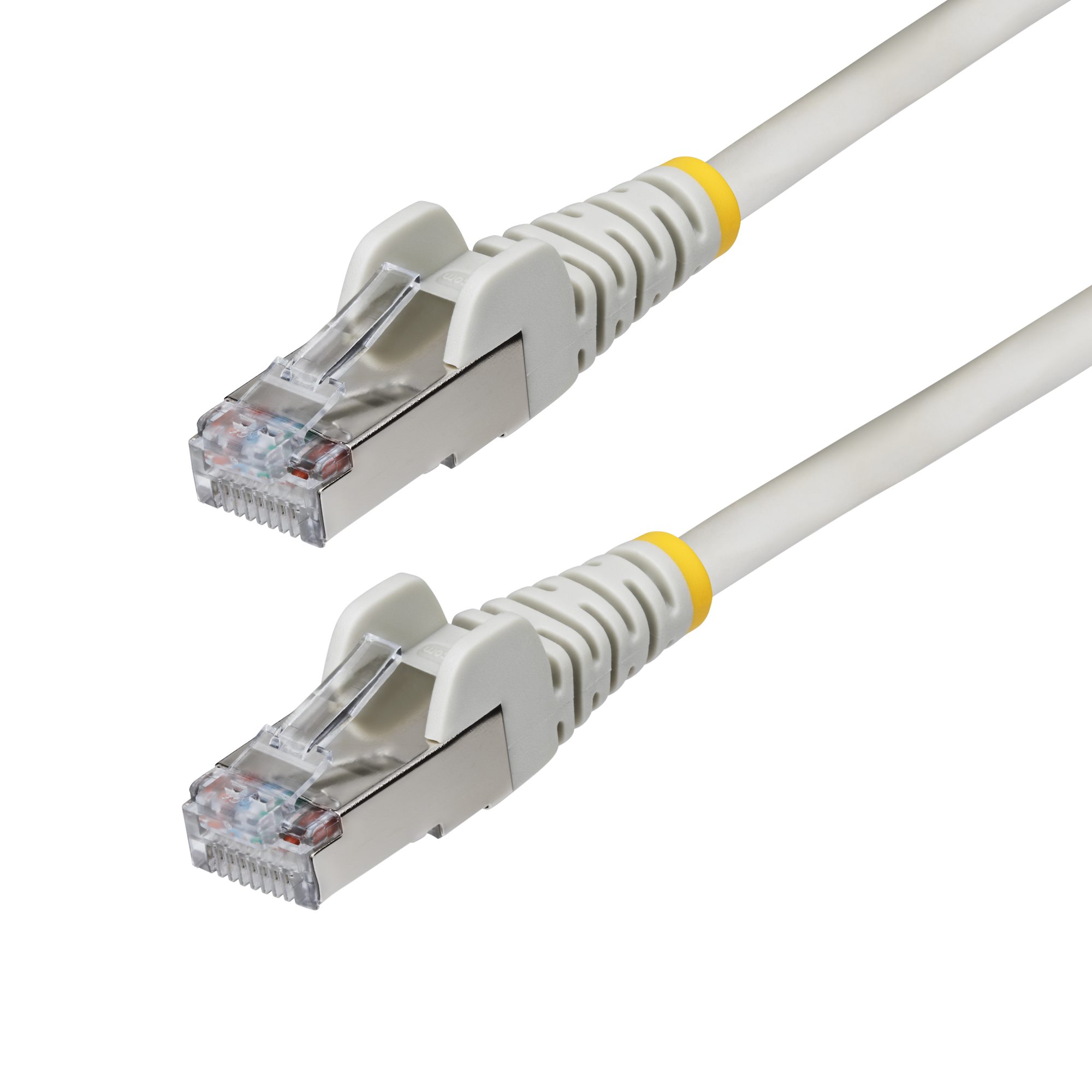 25ft Gray CAT6a Ethernet Cable, Snagless RJ45, 10GbE, 100W