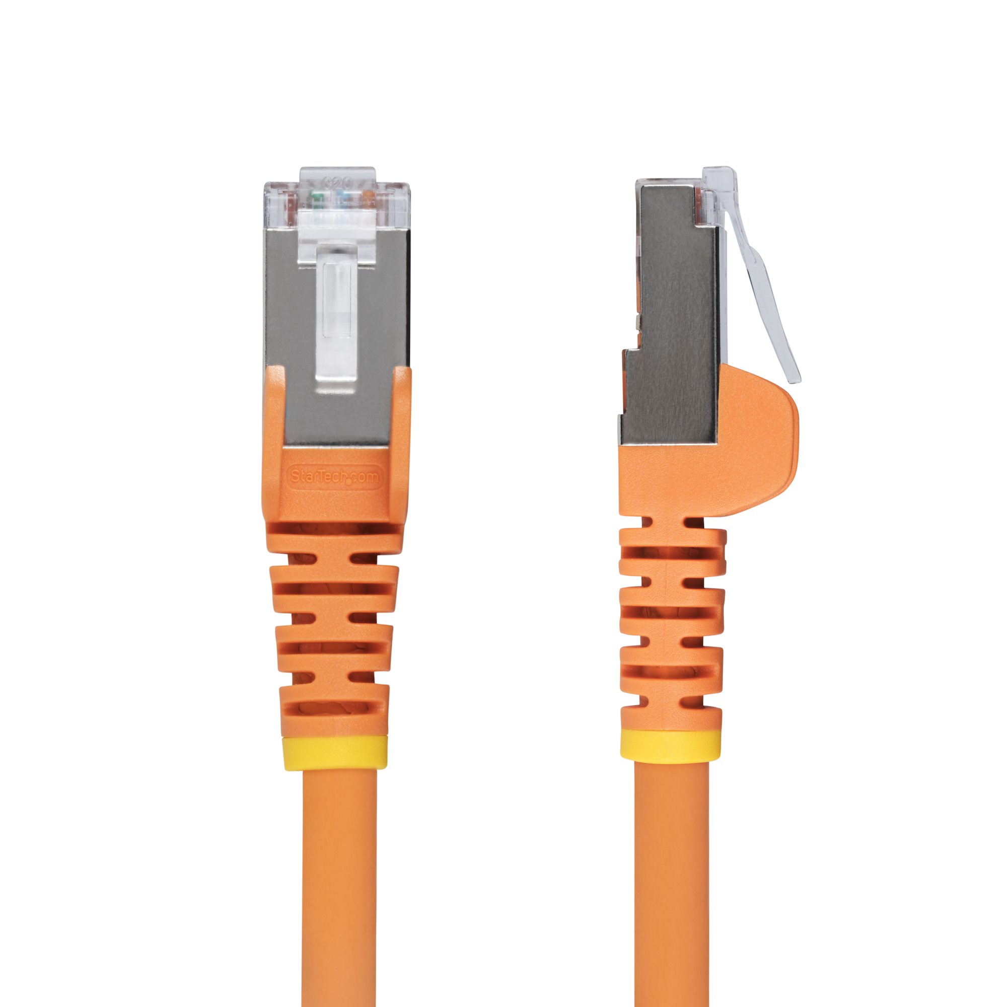 6ft Orange CAT6a Ethernet Cable, Snagless RJ45, 10GbE, 100W PoE++