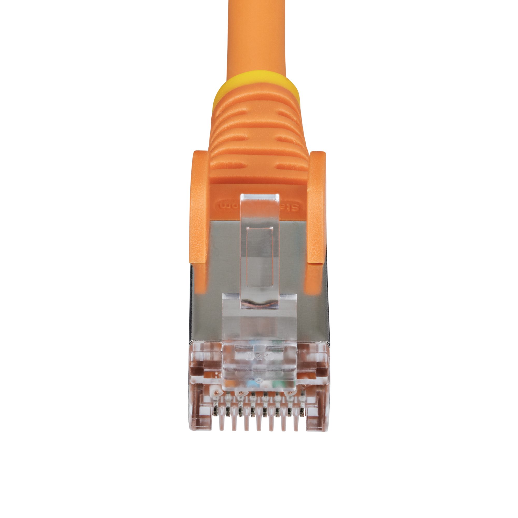 6ft Orange CAT6a Ethernet Cable, Snagless RJ45, 10GbE, 100W PoE++