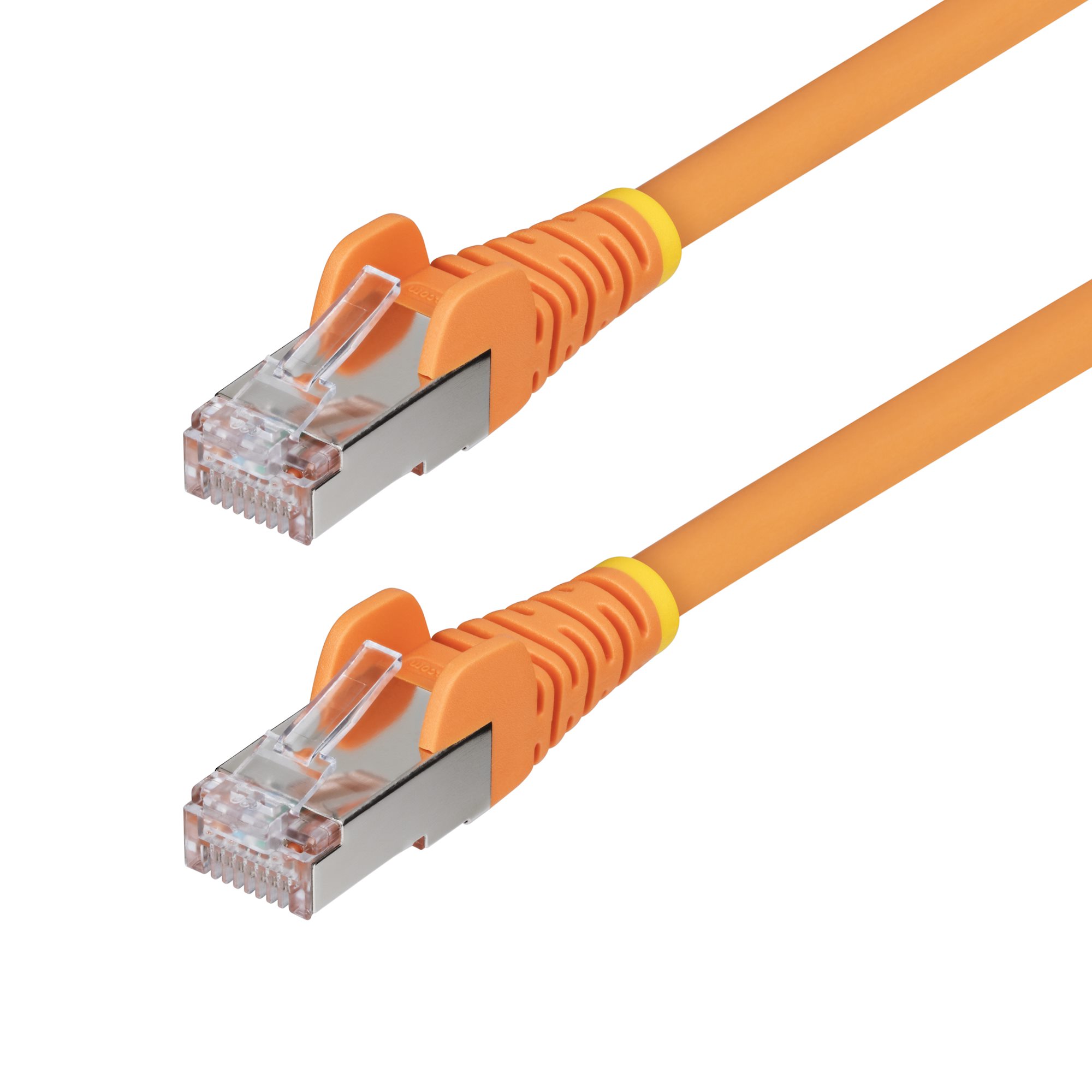 6ft Orange CAT6a Ethernet Cable, Snagless RJ45, 10GbE, 100W PoE++