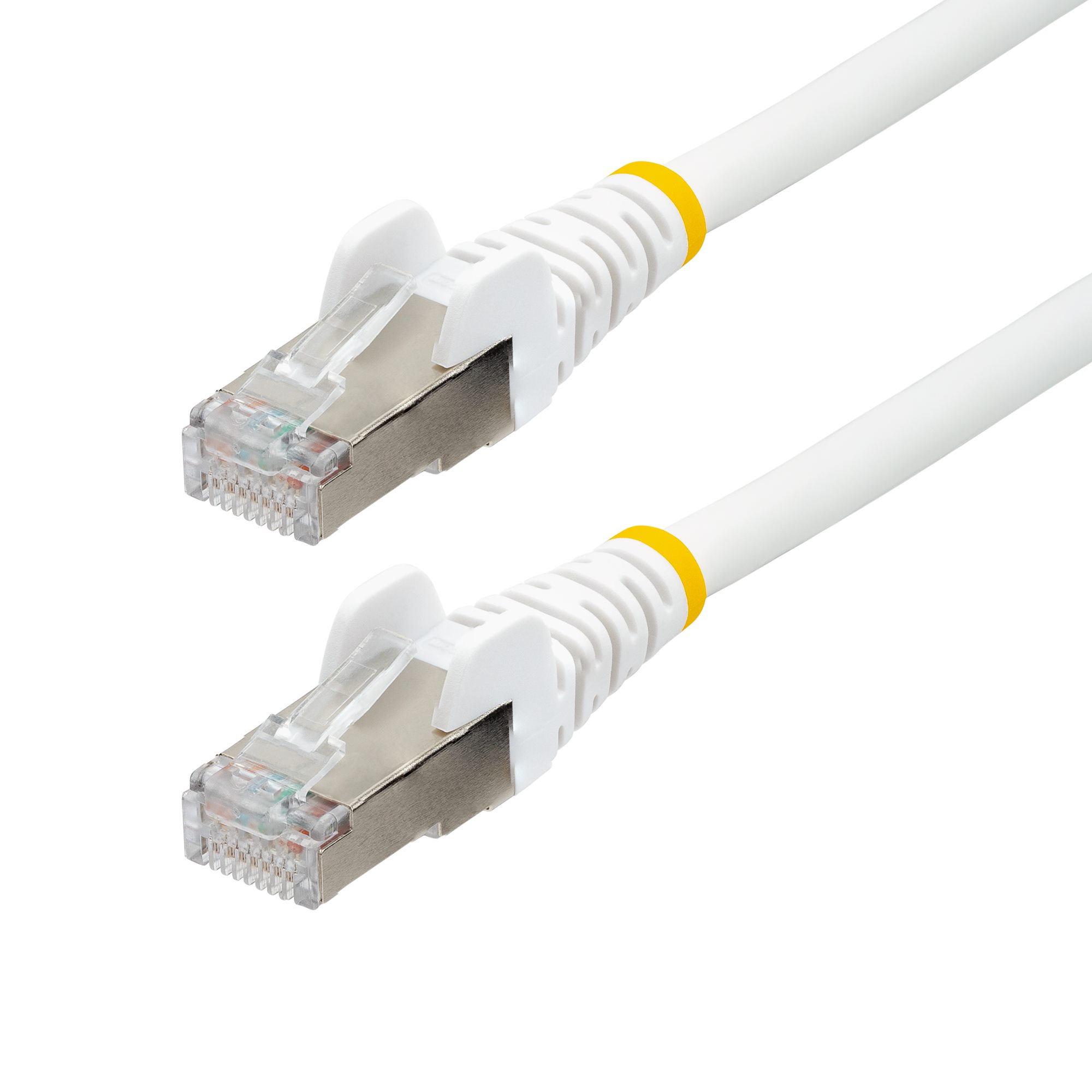 7.5m LSZH CAT6a Ethernet Cable - White (NLWH-750-CAT6A-PATCH) - カテゴリ6aケーブル  | StarTech.com 日本