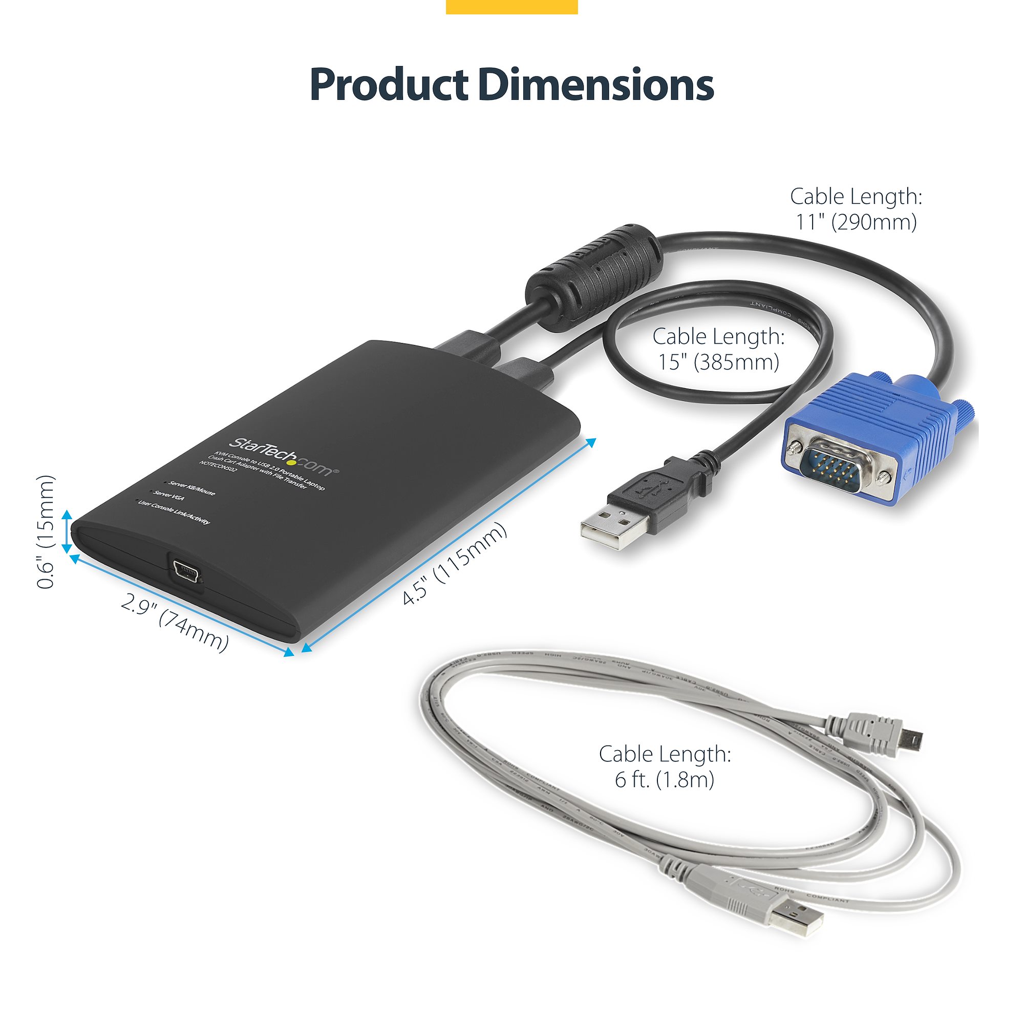 USB Crash Cart Adapter with File Transfer & Video Capture - TAA
