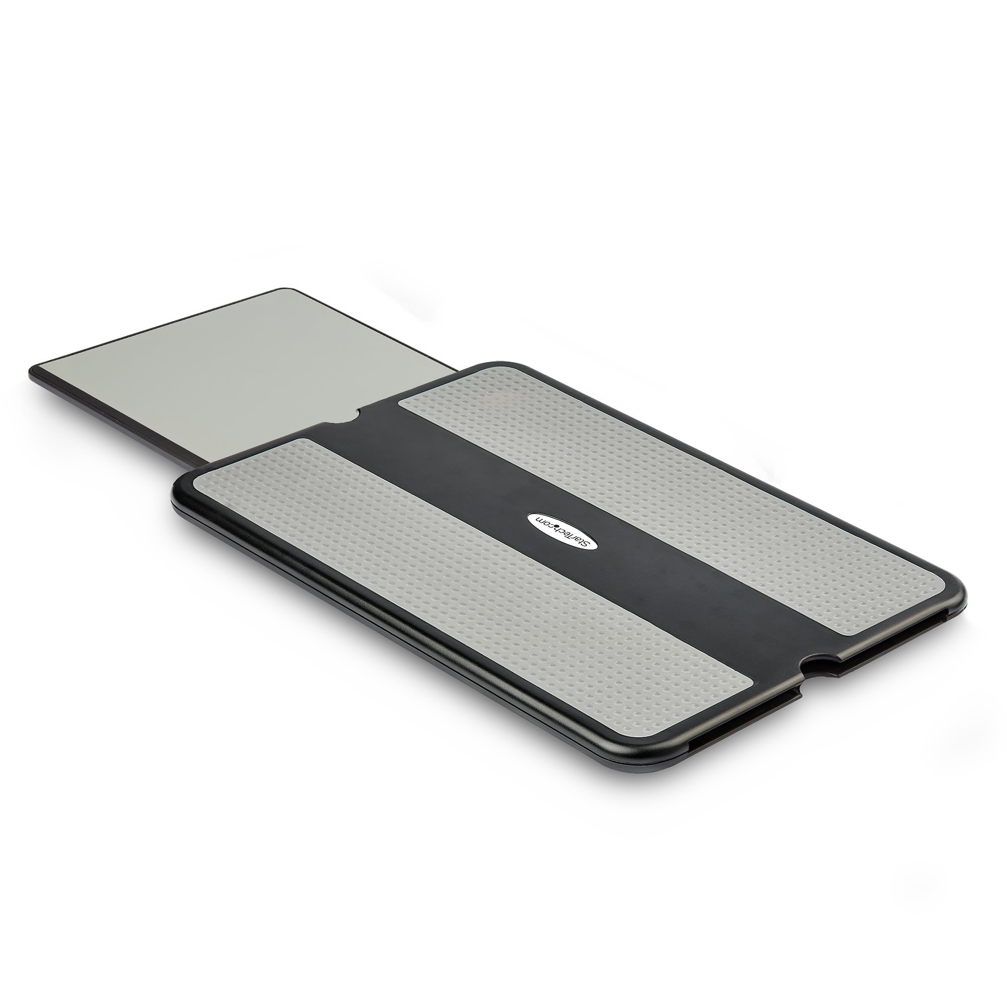 MAX SMART Portable Laptop Lap Desk w Retractable Mouse Pad Tray and  Anti-slip Heat Shield