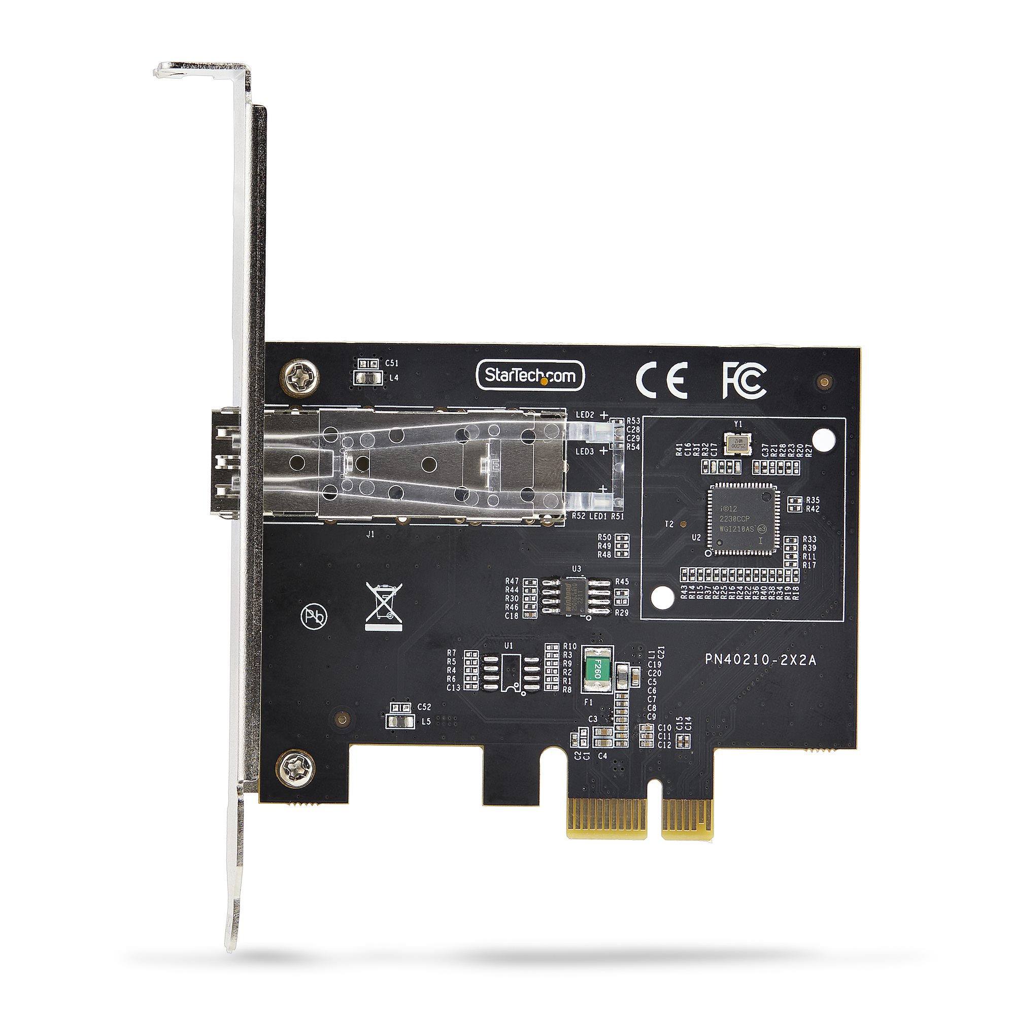 1-Port 1GbE SFP PCIe Network Card, NIC - ネットワークアダプタ