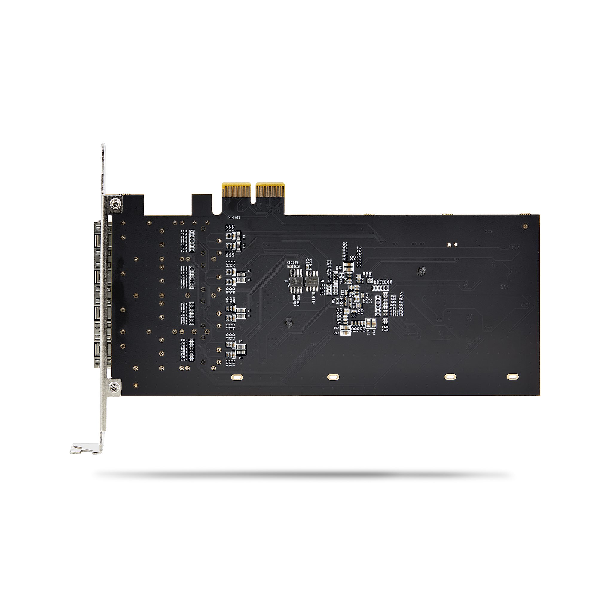 4-Port 1GbE SFP PCIe Network Card, NIC ネットワークアダプタ カード 日本