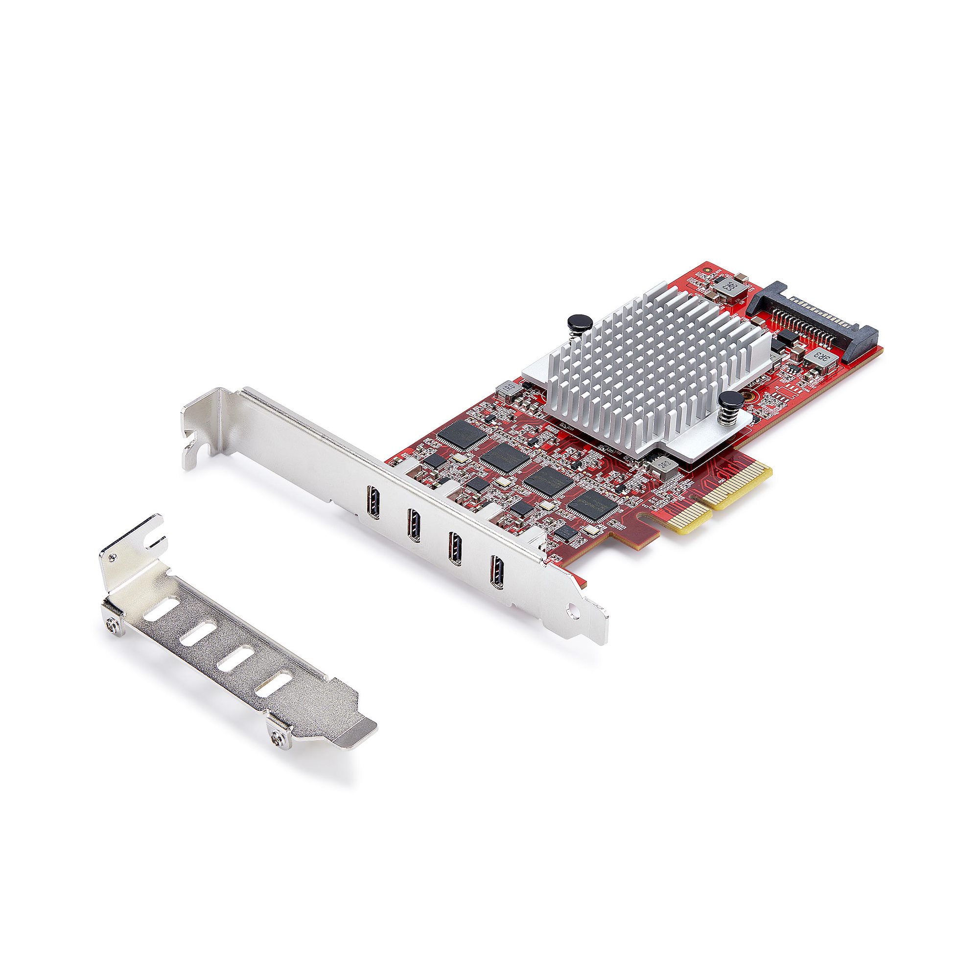PCI Express拡張カード／PCIe 3.0 x4／4ポート USB Type-C 3.2 Gen 2