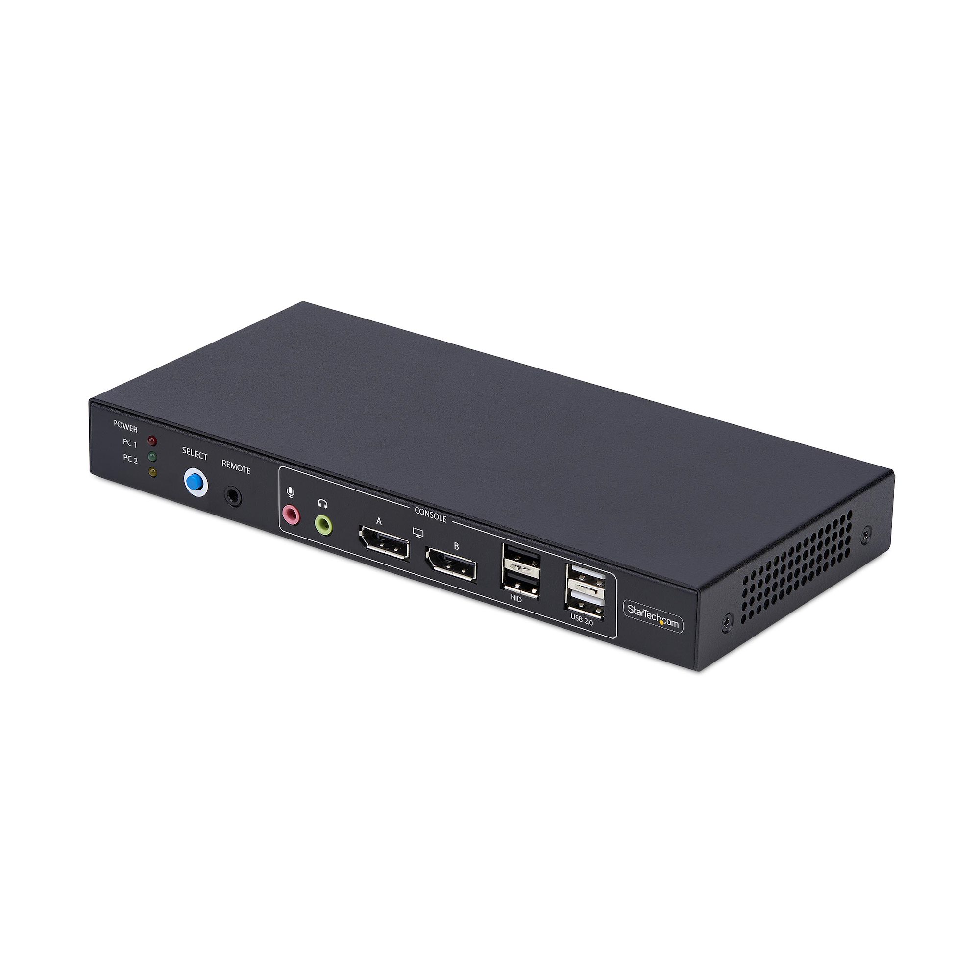 StarTech.com 2ポートDisplayPortデュアルモニター KVM 2 Port Dual DisplayPort USB KVM Switch with Audio & USB 2.0