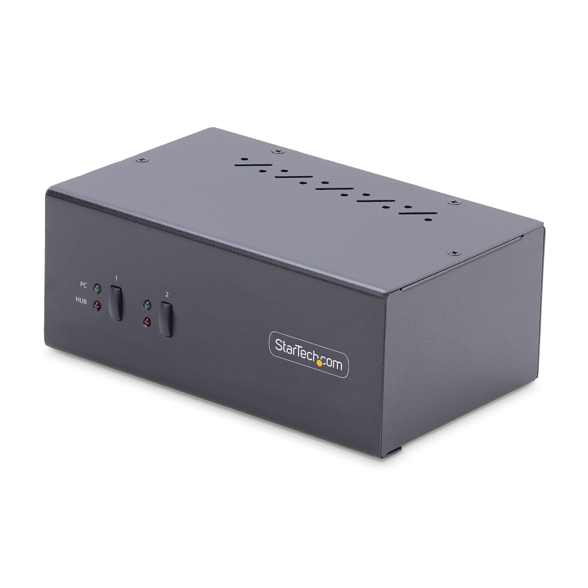 2-Port USB-C Gen 2 Sharing Switch with Power Pass-through - US3342, ATEN  Docks and Switches