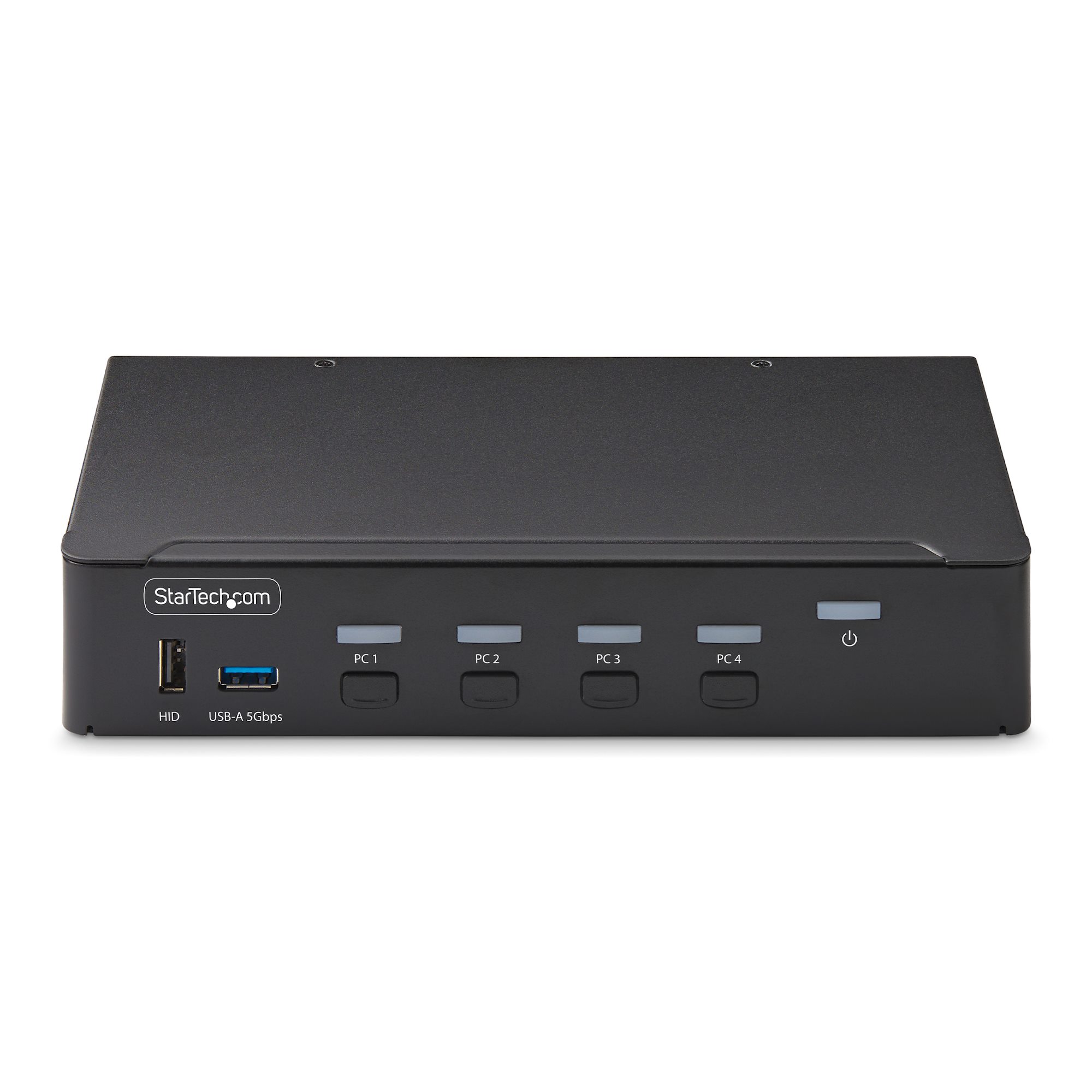4-Port DisplayPort KVM Switch, Single 4K 60Hz Monitor, 6x USB