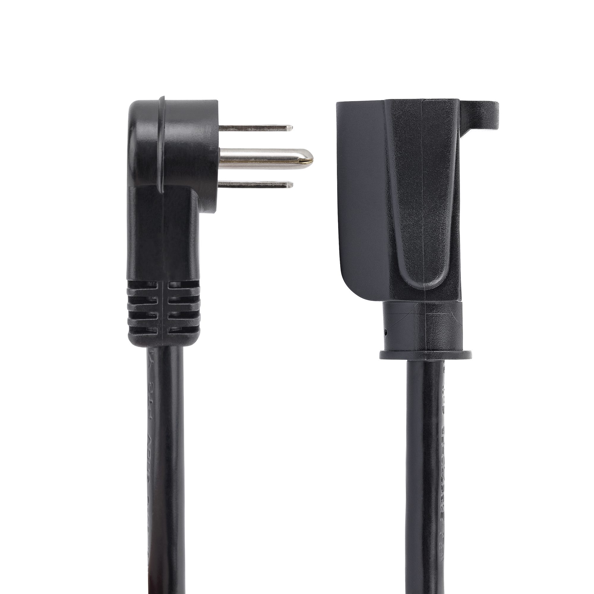 3Ft Premium Power Cord AC Electric Extension Cable - NEMA 5-15P To 5-15R, UL Rated, Black