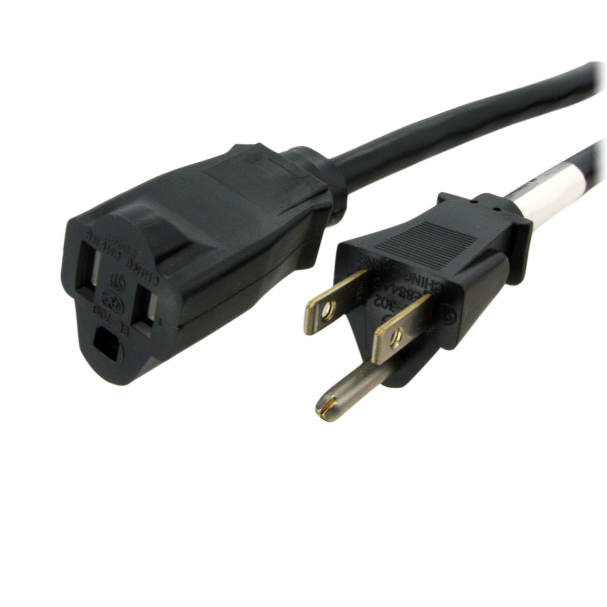 Power Extension Cord Y Splitter Cable with 3 outlets  3-prong US standard 10 AMP 