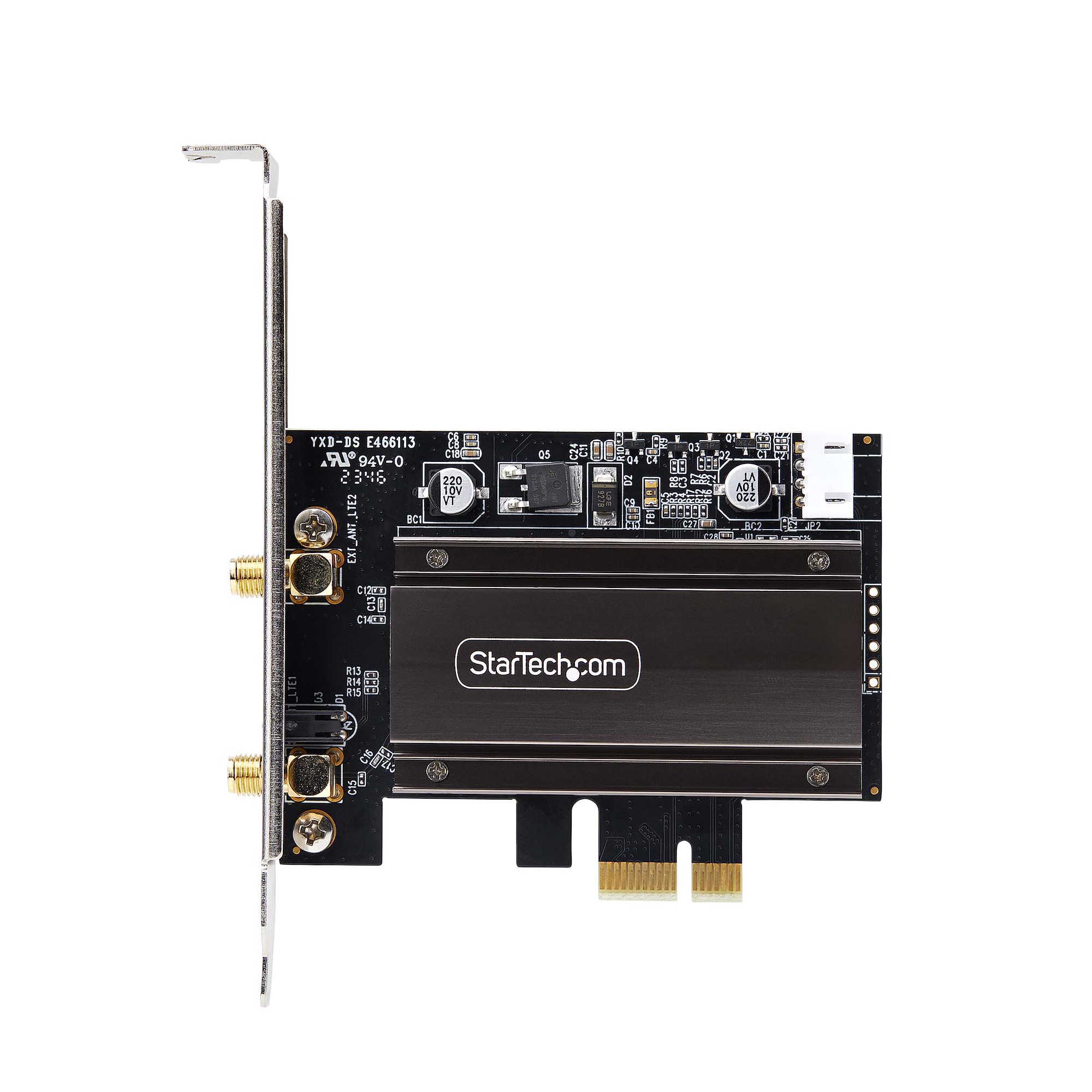 Wi-Fi 6E PCIe Network Card with Bluetooth 5.3, Magnetic Antenna Base with  3.6ft Cables, Tri-Band 802.11ax, AX5400 WiFi NIC, Windows/Linux - PCI