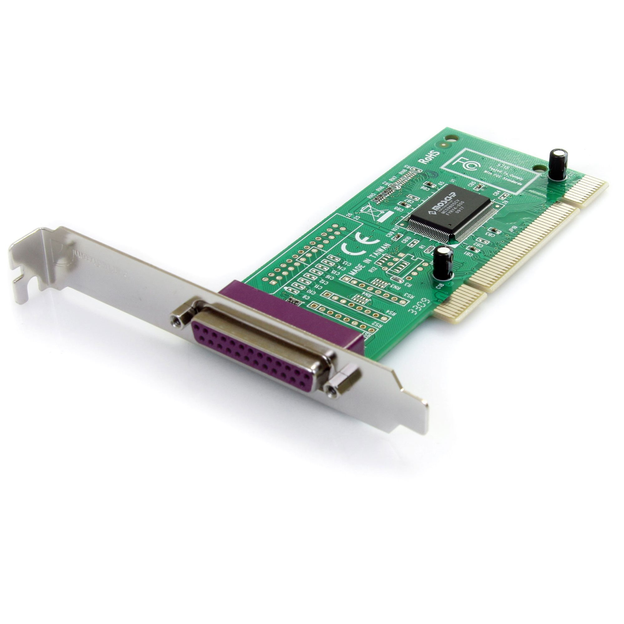 GODSHARK PCI to DB25 LPT Parallel Port Expansion Card with Low Profile Bracket PCI Parallel Port Converter Adapter Controller for Desktop PC Printer 