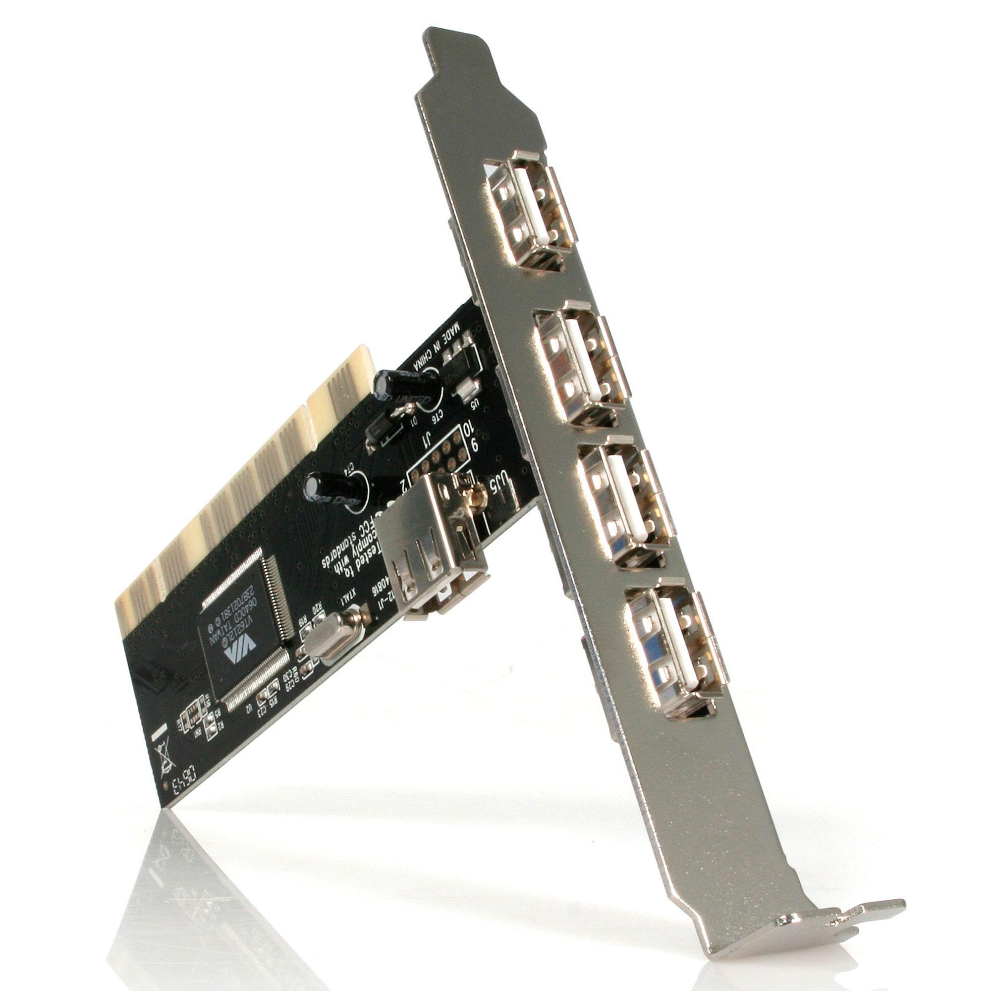 Fiasko vores Sway 5 Port PCI USB 2.0 Adapter Card - USB 2.0 Cards | StarTech.com