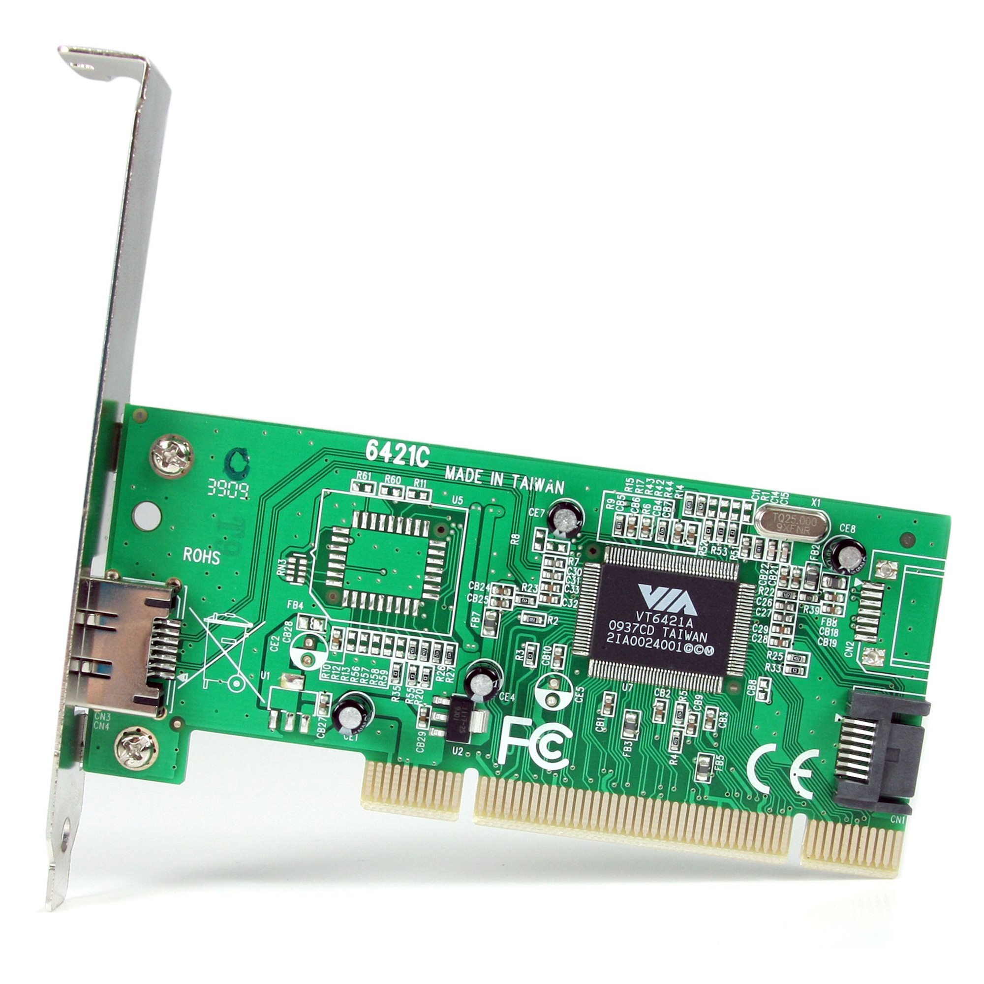 1 Port SATA II PCI Express SATA Controller Card H6GK7 Details about   OEM StarTech 1 Port eSATA 