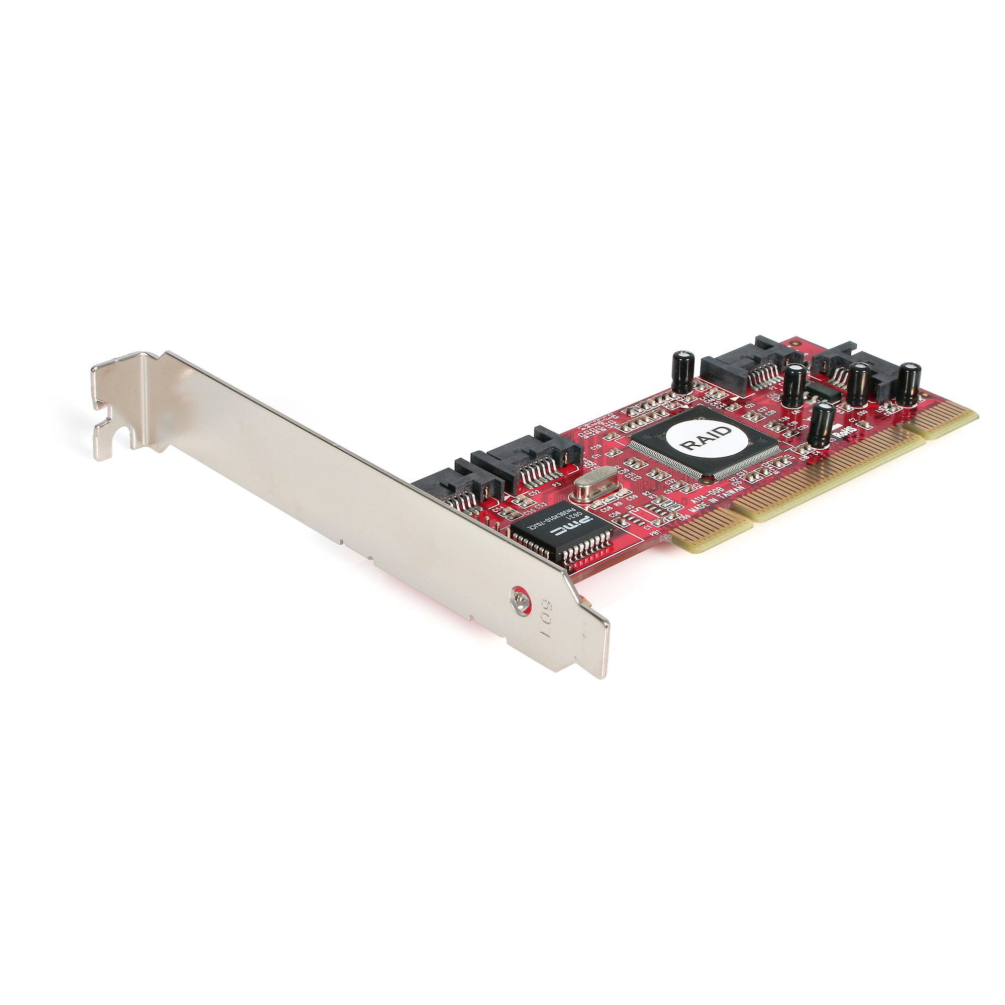 PCI to SATA Adapter Converter for Desktop PC Support HDD SSD Tanbin 4 Ports PCI SATA Raid Controller Internal Expansion Card 