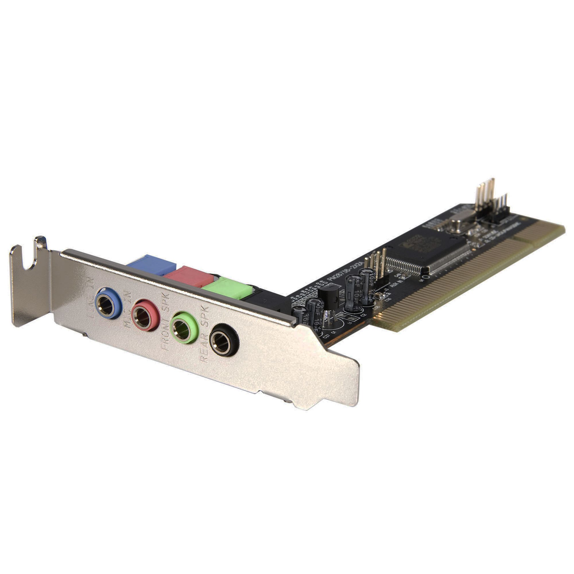 4 Channel LP PCI Sound Adapter Card - Tarjetas de Sonido y Tarjetas de  Video