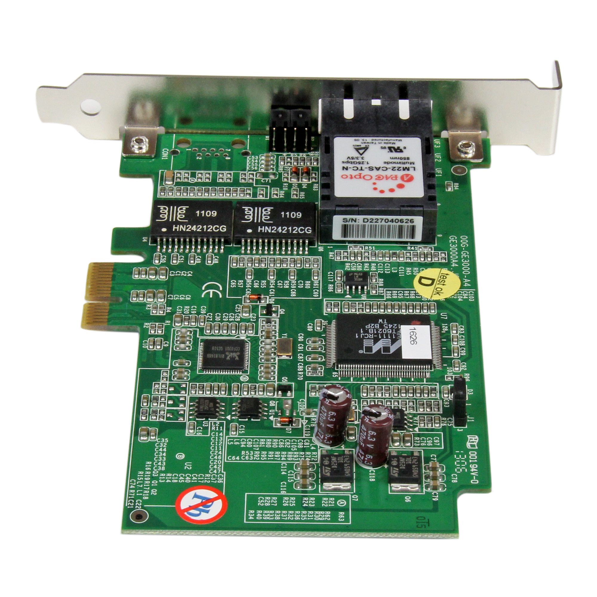 1000 Mbps Gigabit MM SC Fiber PCIe Card Network Adapter Cards