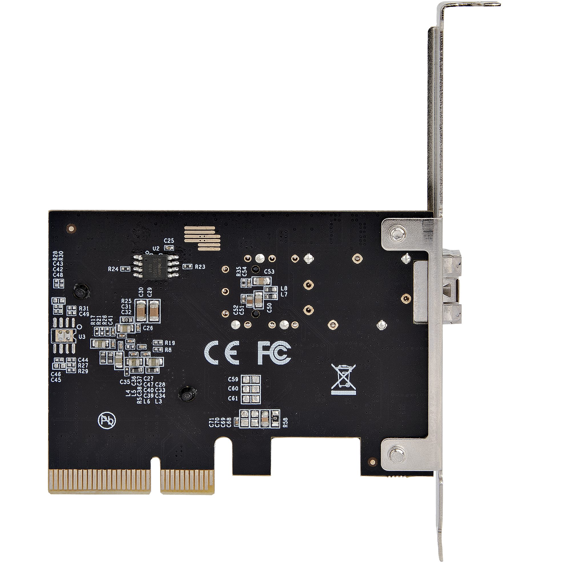 10G PCIe SFP+ Card - Single SFP+ Port Network Adapter - Open SFP+ for  MSA-Compliant Modules/Direct-Attach Cables - 10 Gigabit Fiber PCIe NIC -  PCI 