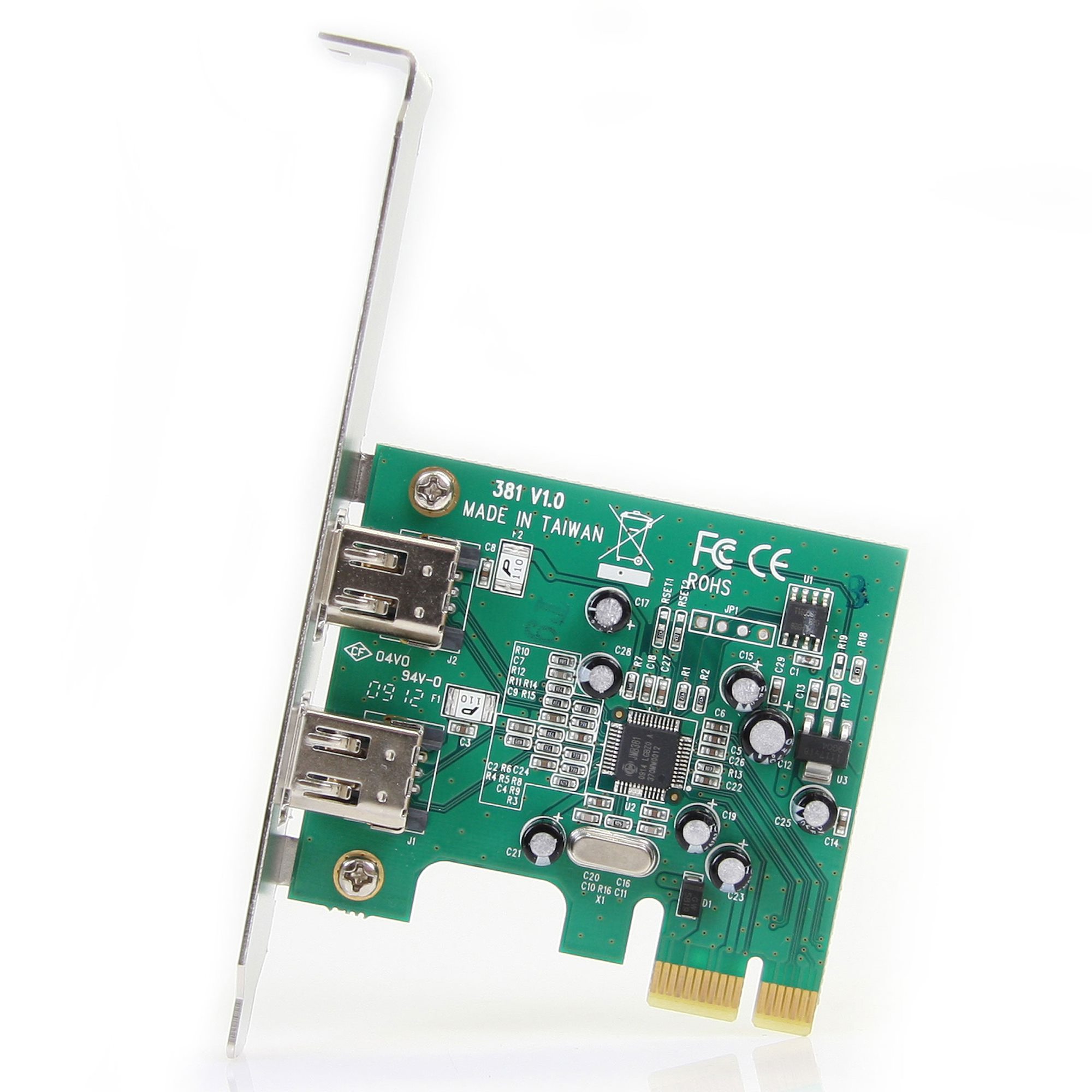 2 Port PCI Express 1394a FireWire Card