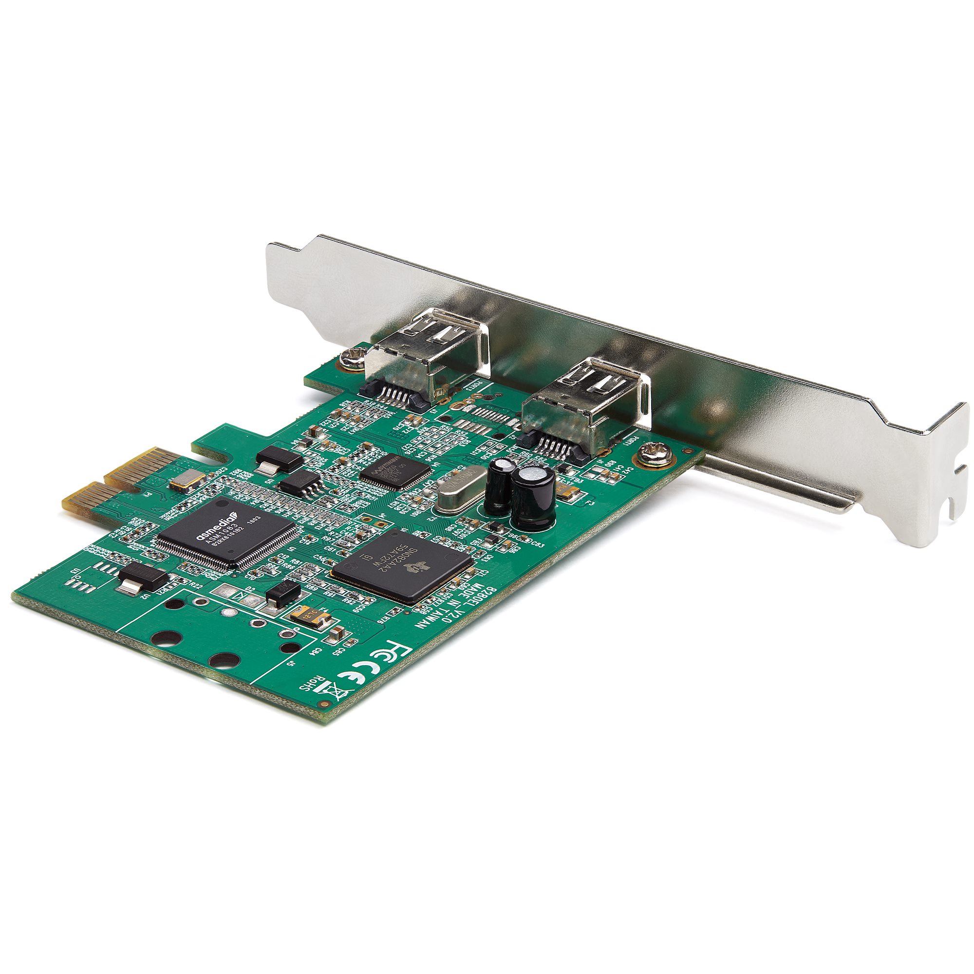 2-Port PCI Express FireWire Card - PCIe FireWire 1394a Adapter