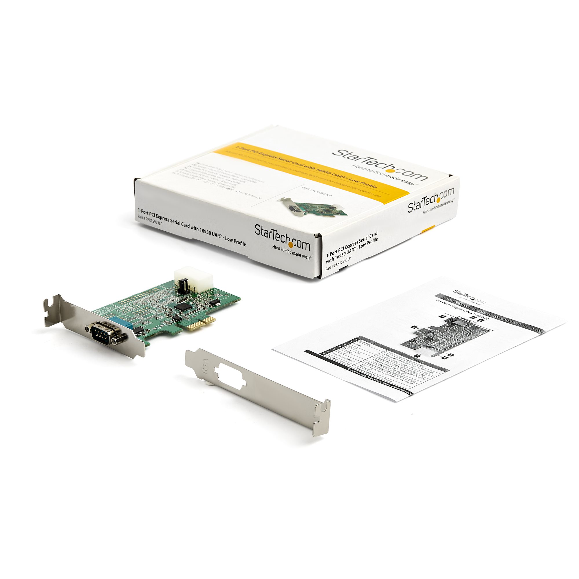 1x RS232C増設PCIeカード 16950UART Win/Linux対応 - シリアルカード 