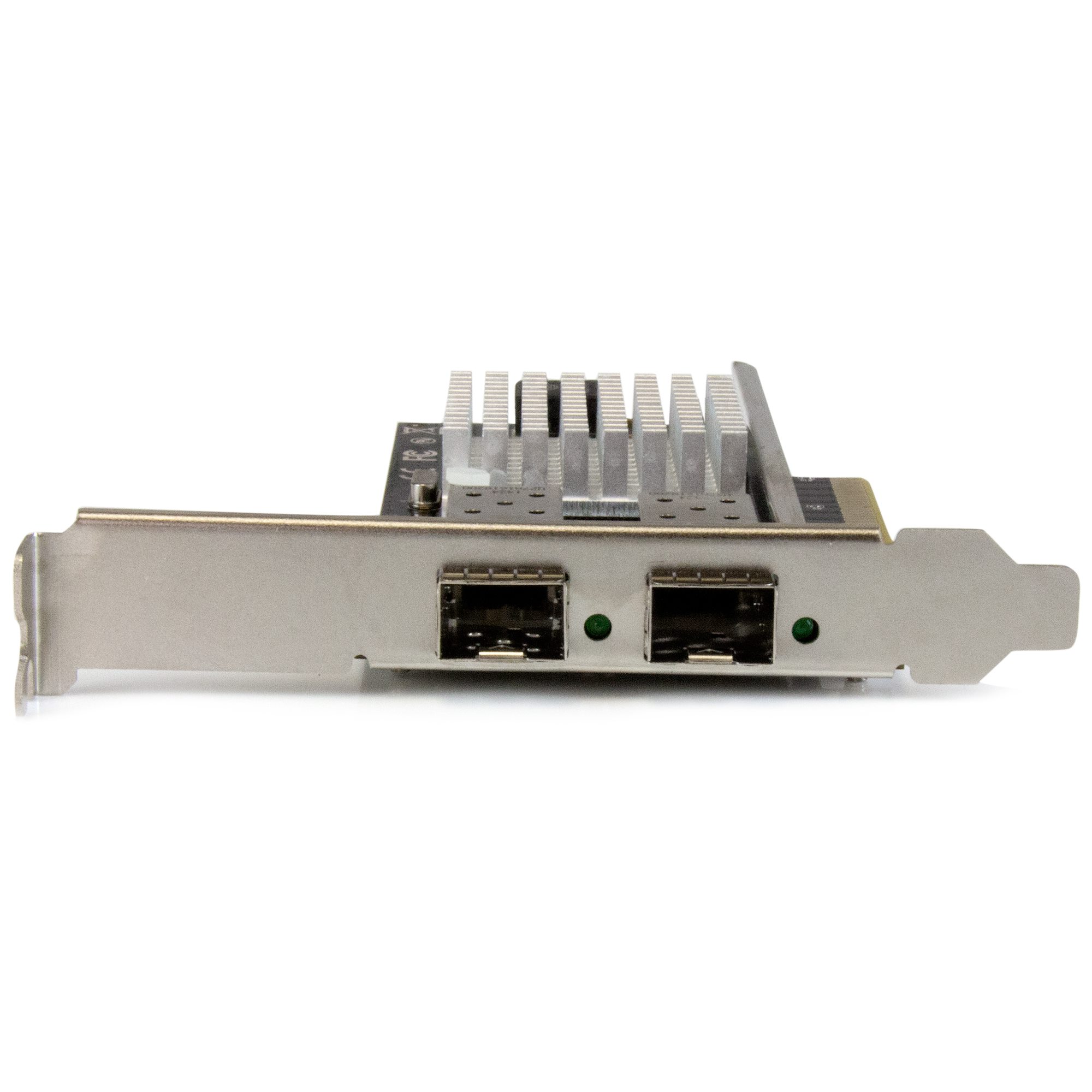 10GbE対応2ポートオープンSFP+搭載光ファイバーネットワークカード Intelチップセット搭載
