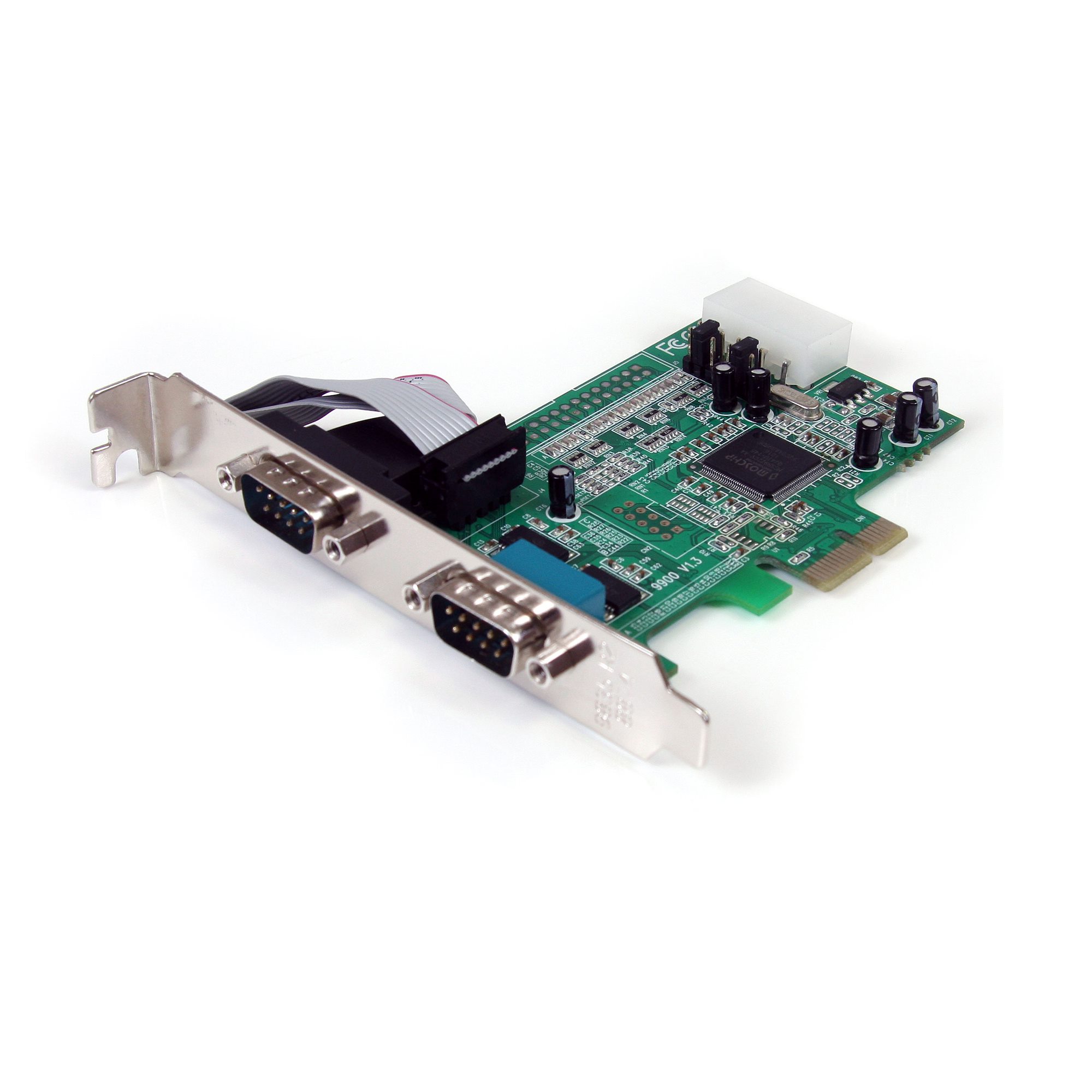 PCI-E PCI to Dual Serial DB9 RS232 Express Serial Controller Adapter Card 2-Port 