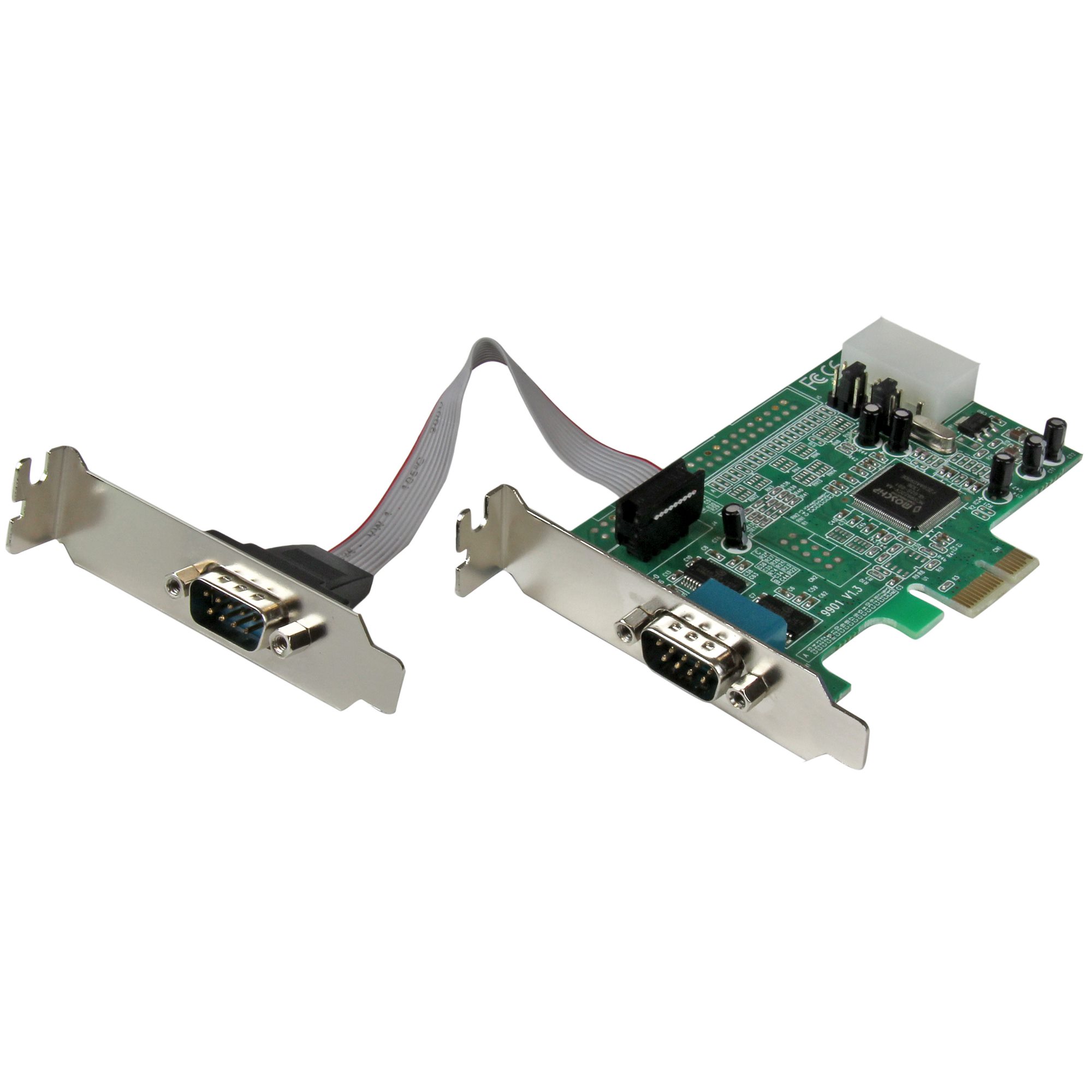 RS232Cシリアル x8増設PCI Expressカード ロープロファイル対応 PEX8S950LP 通販 e