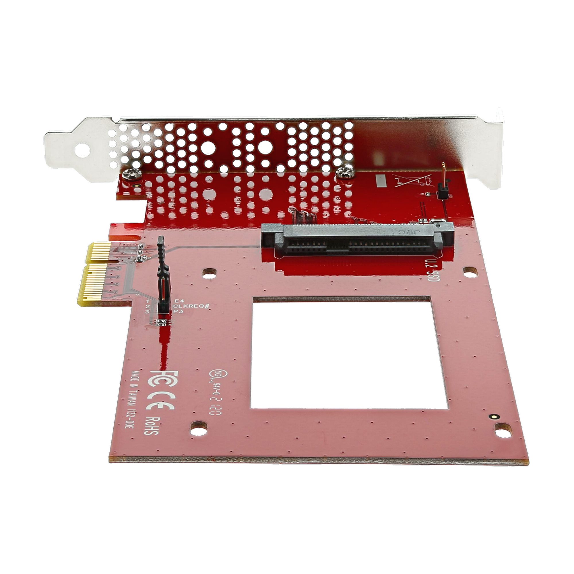 Startech .com U.2 to PCIe Adapter for 2.5 U.2 NVMe SSDSFF-8639