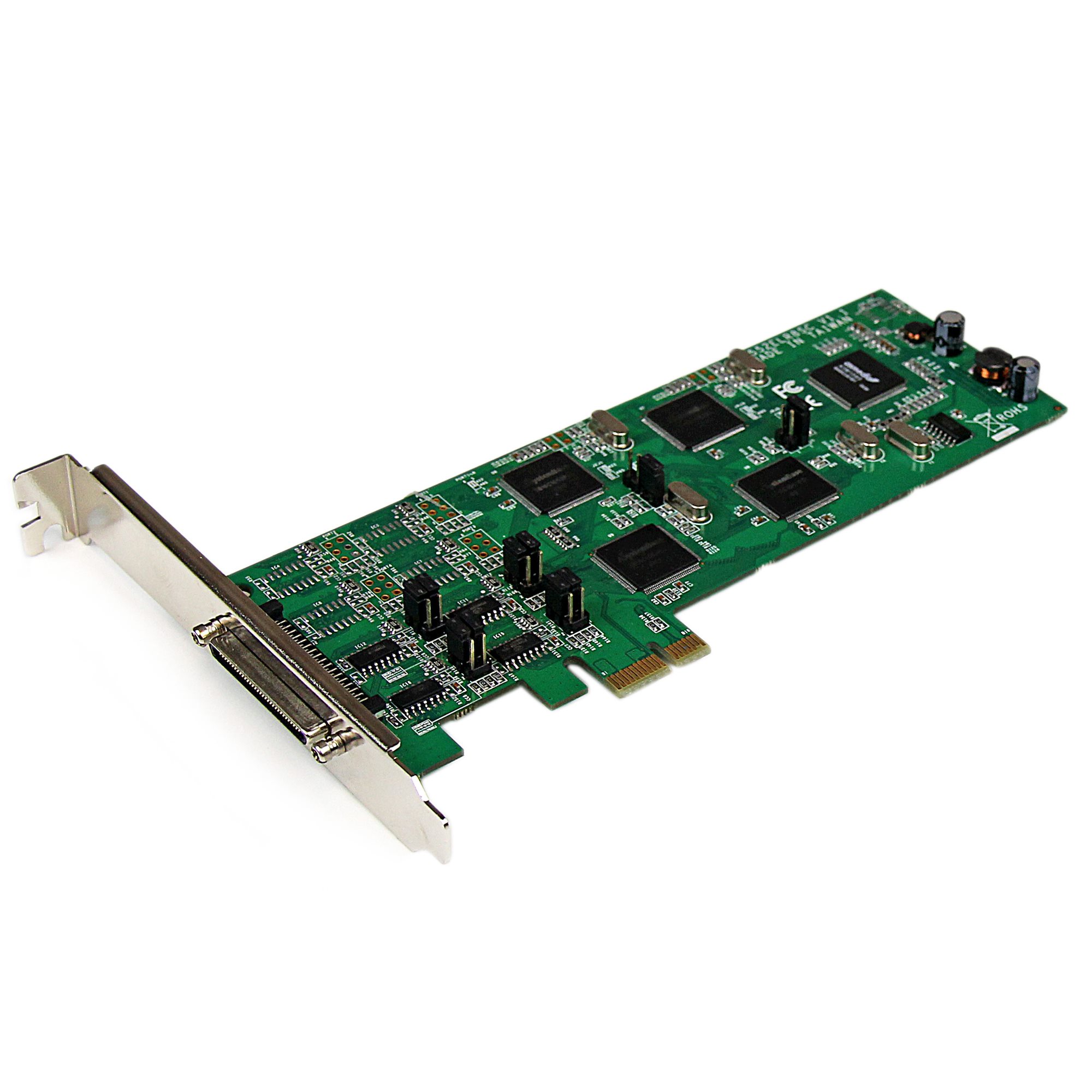 8 Port PCIe RS-232 422 485 Serial Card - Serial Cards & Adapters