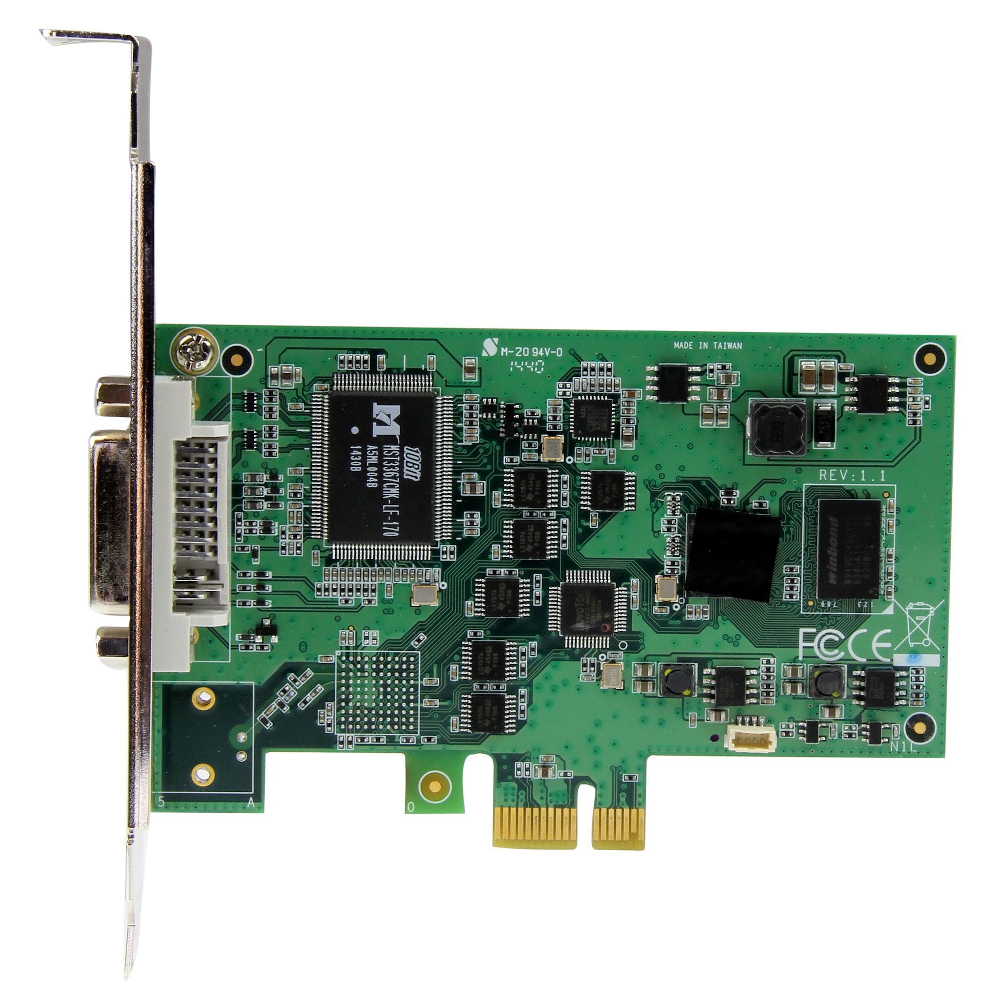 High-Definition PCIe Capture Card - HDMI VGA DVI & Component - 1080P