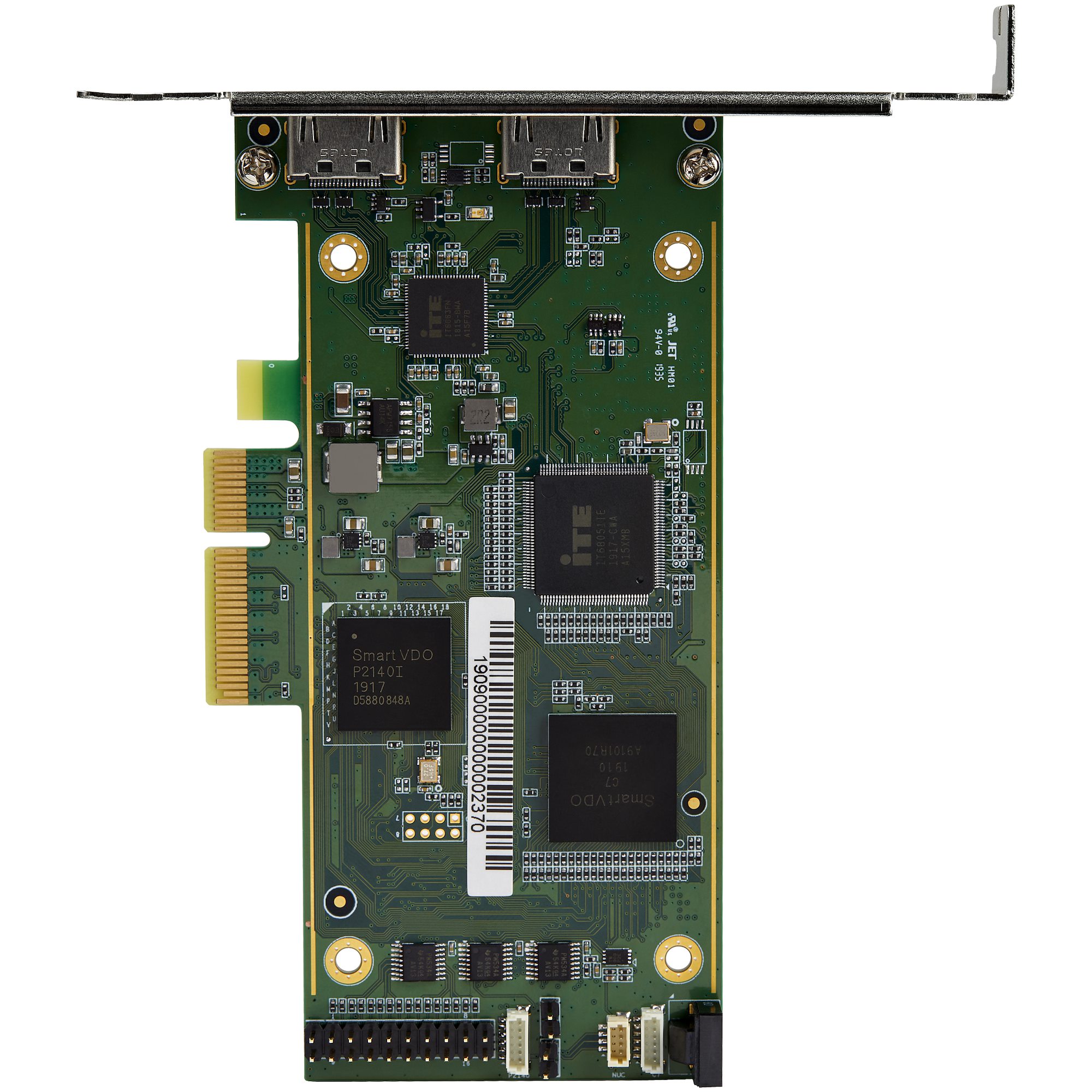 StarTech Carte d'acquisition vidéo PCIe, capture vidéo HDMI, DVI, VGA ou  composante 1080p (PEXHDCAP60L2)