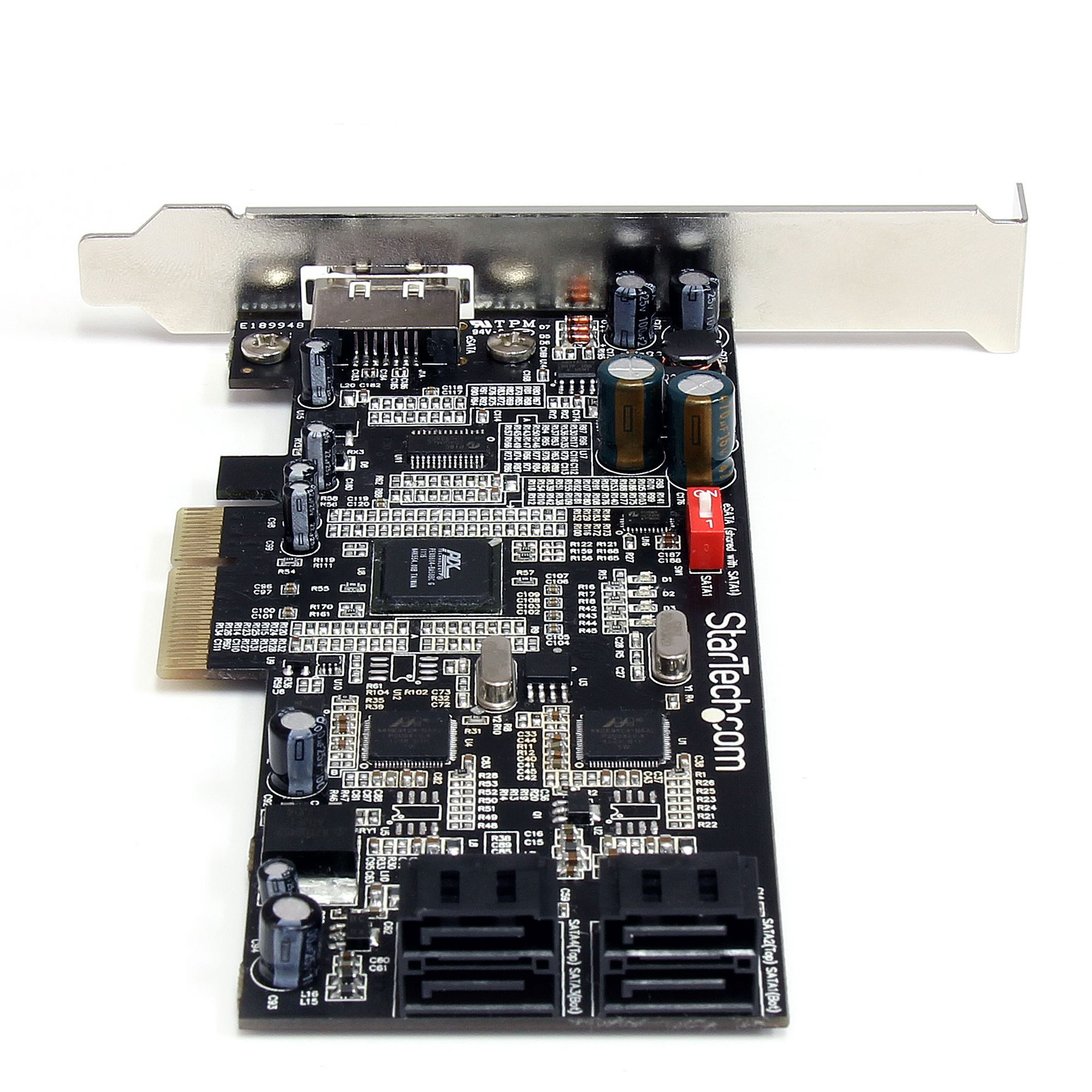 StarTech.com Carte contrôleur PCI-Express 4x (2x M.2 SATA III + 1x