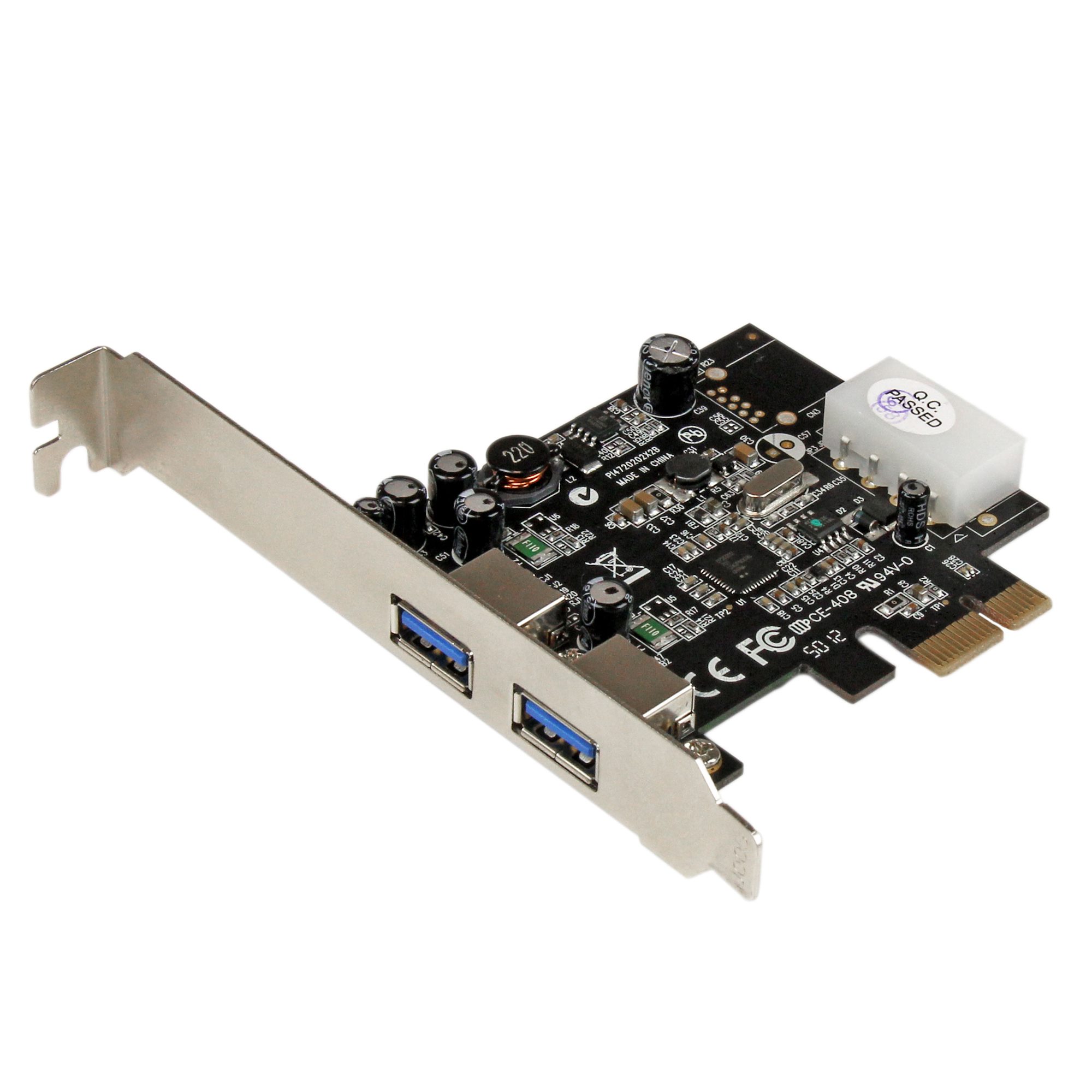 Uberettiget løbetur nøjagtigt 2 Port PCIe USB 3.0 Card w/ UASP - 5Gbps - USB 3.0 Cards | Add-on Cards &  Peripherals | StarTech.com